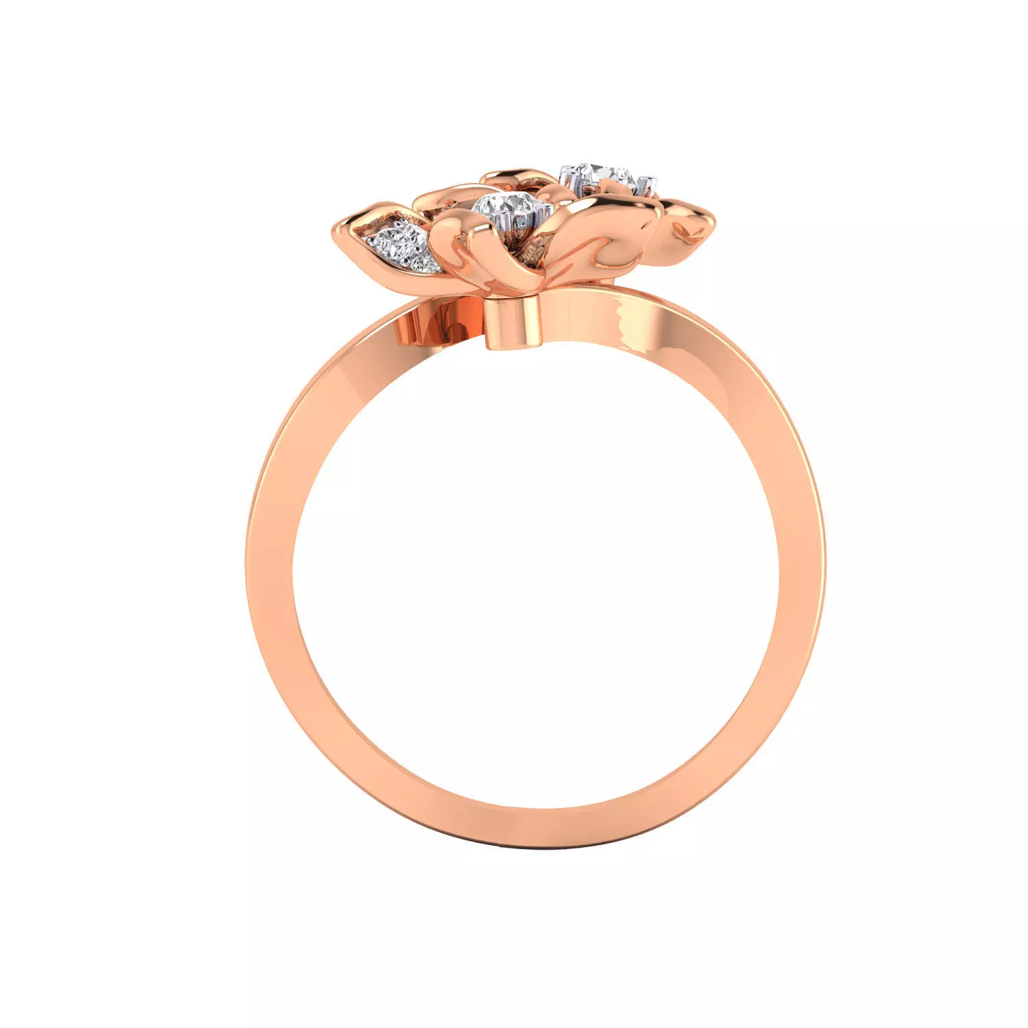 Women Ring Render 3dm STL MTL SLC JCD OBJ FBX Details 3D print model_1