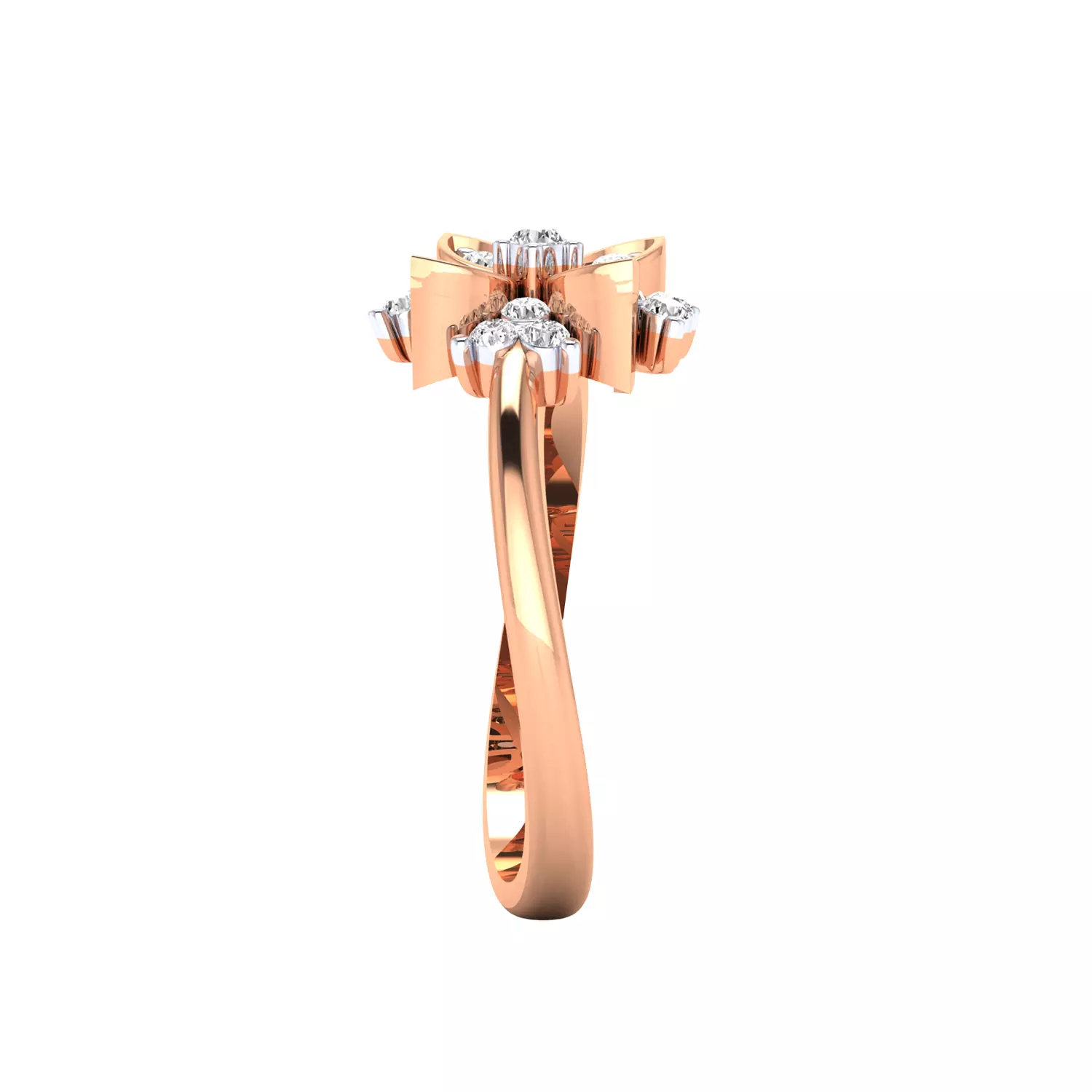 Women Ring Render 3dm STL MTL SLC JCD OBJ FBX Details 3D print model_6