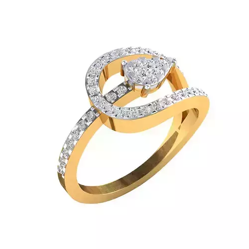 Women Ring Render 3dm STL MTL SLC JCD OBJ FBX Details