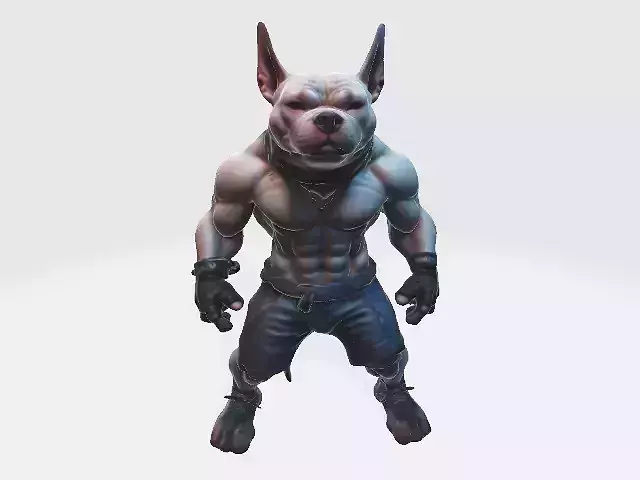 pitbull dog fighter