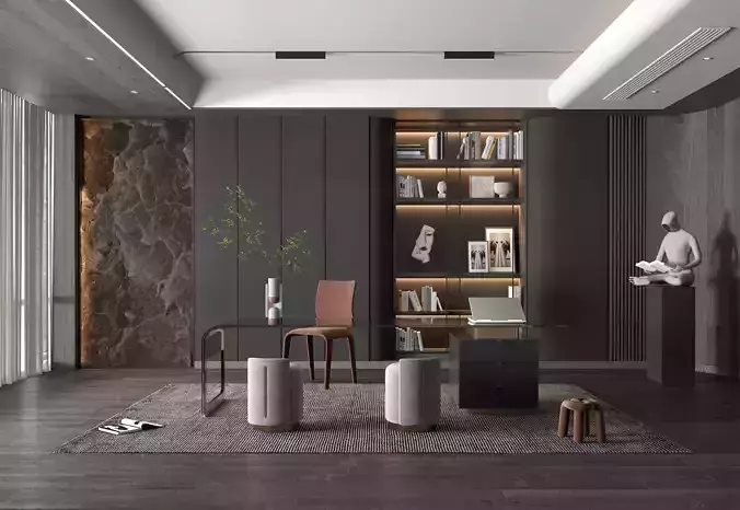 Modern Luxury Home Office
