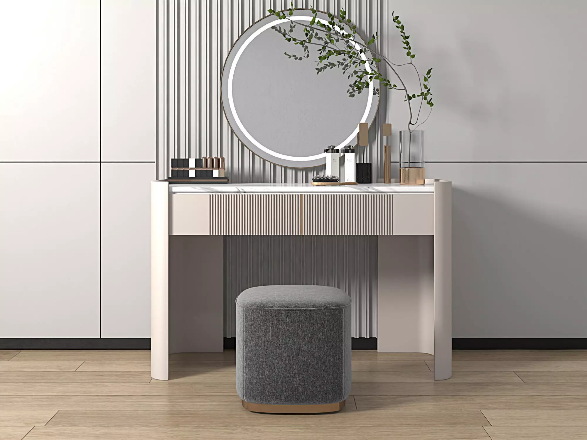 Dressing table Grafjallet 3D model_0