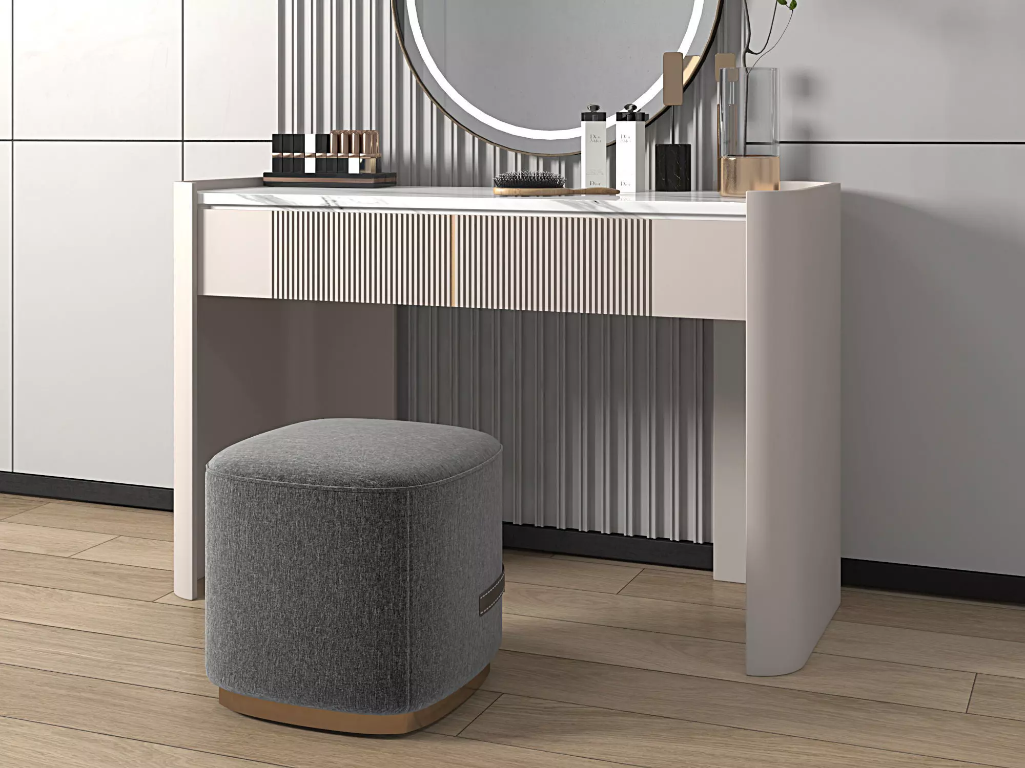 Dressing table Grafjallet 3D model_1