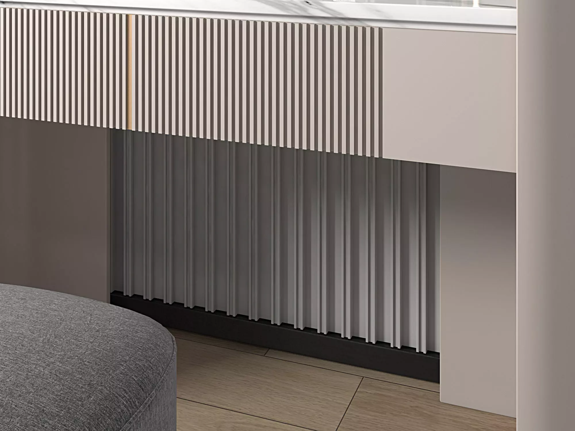 Dressing table Grafjallet 3D model_4