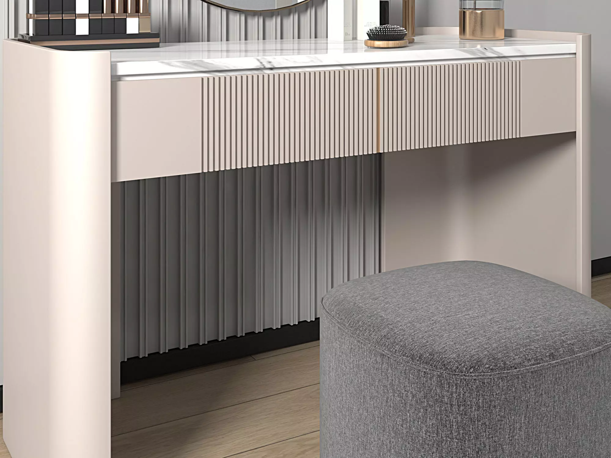 Dressing table Grafjallet 3D model_3