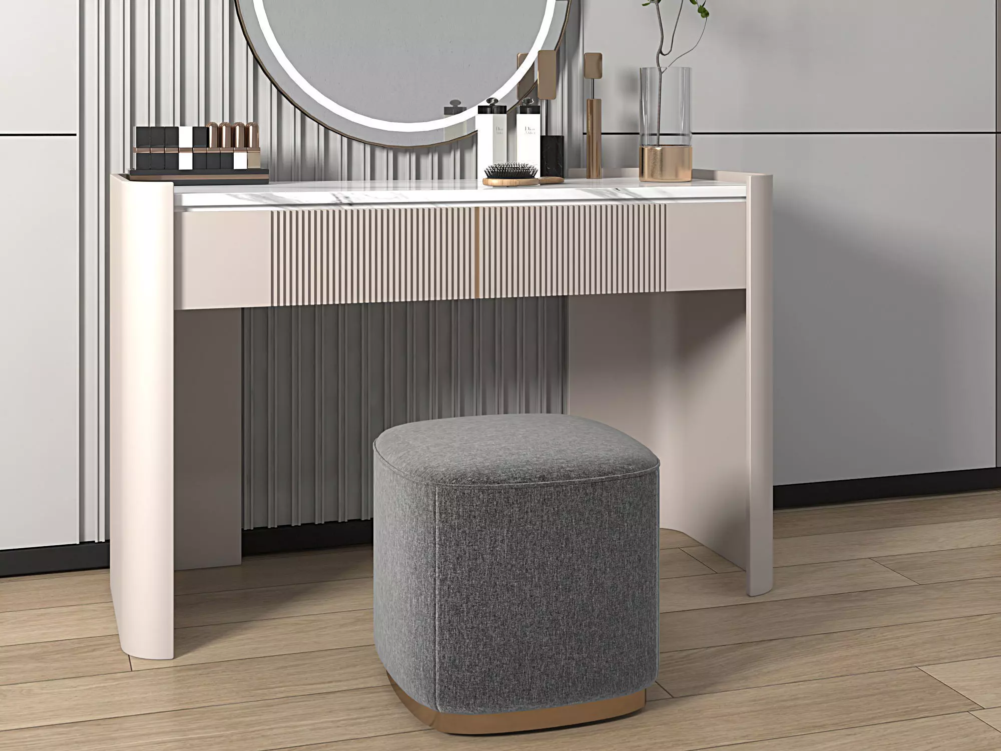 Dressing table Grafjallet 3D model_2