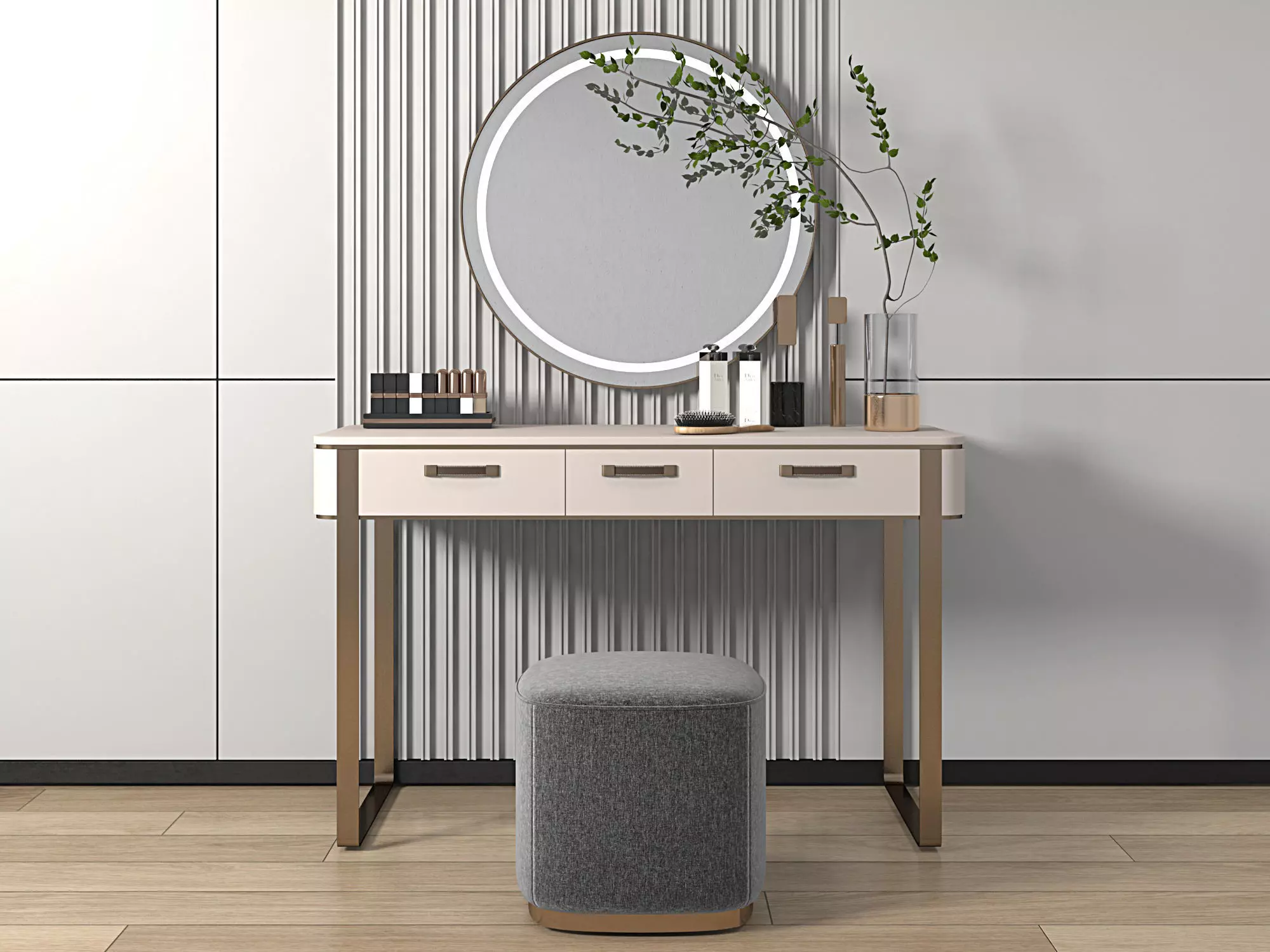 Dressing table 3D model_0