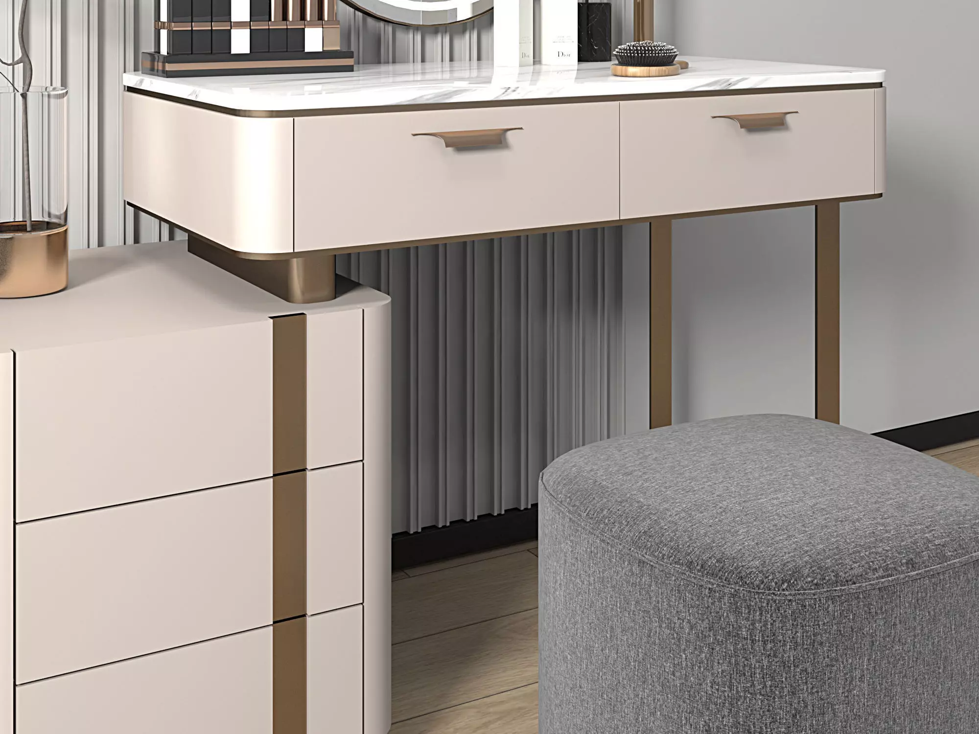 Dressing table 3D model_3