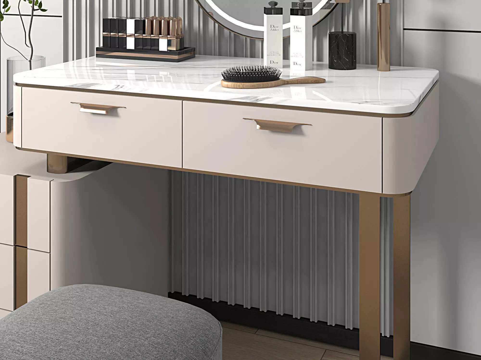 Dressing table 3D model_4