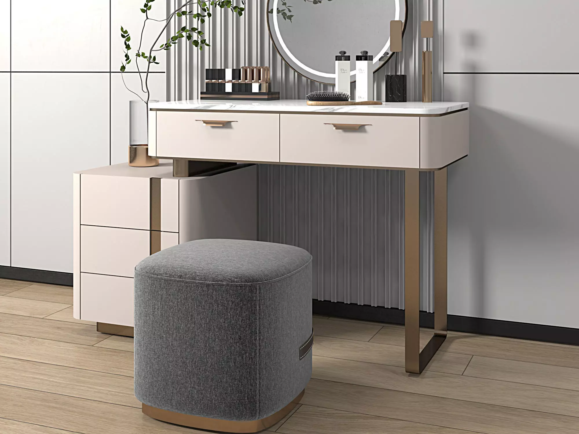 Dressing table 3D model_1