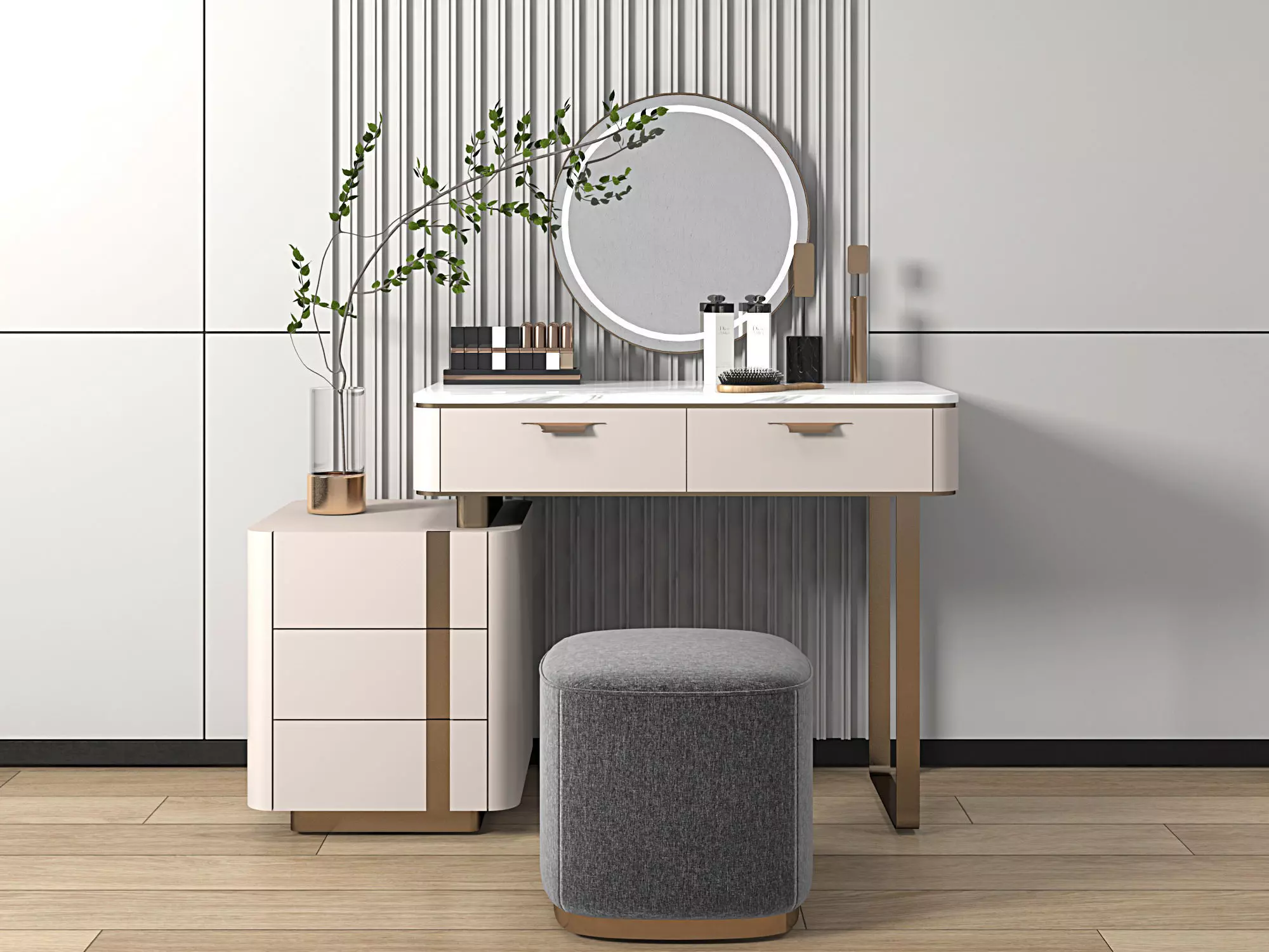 Dressing table 3D model_0