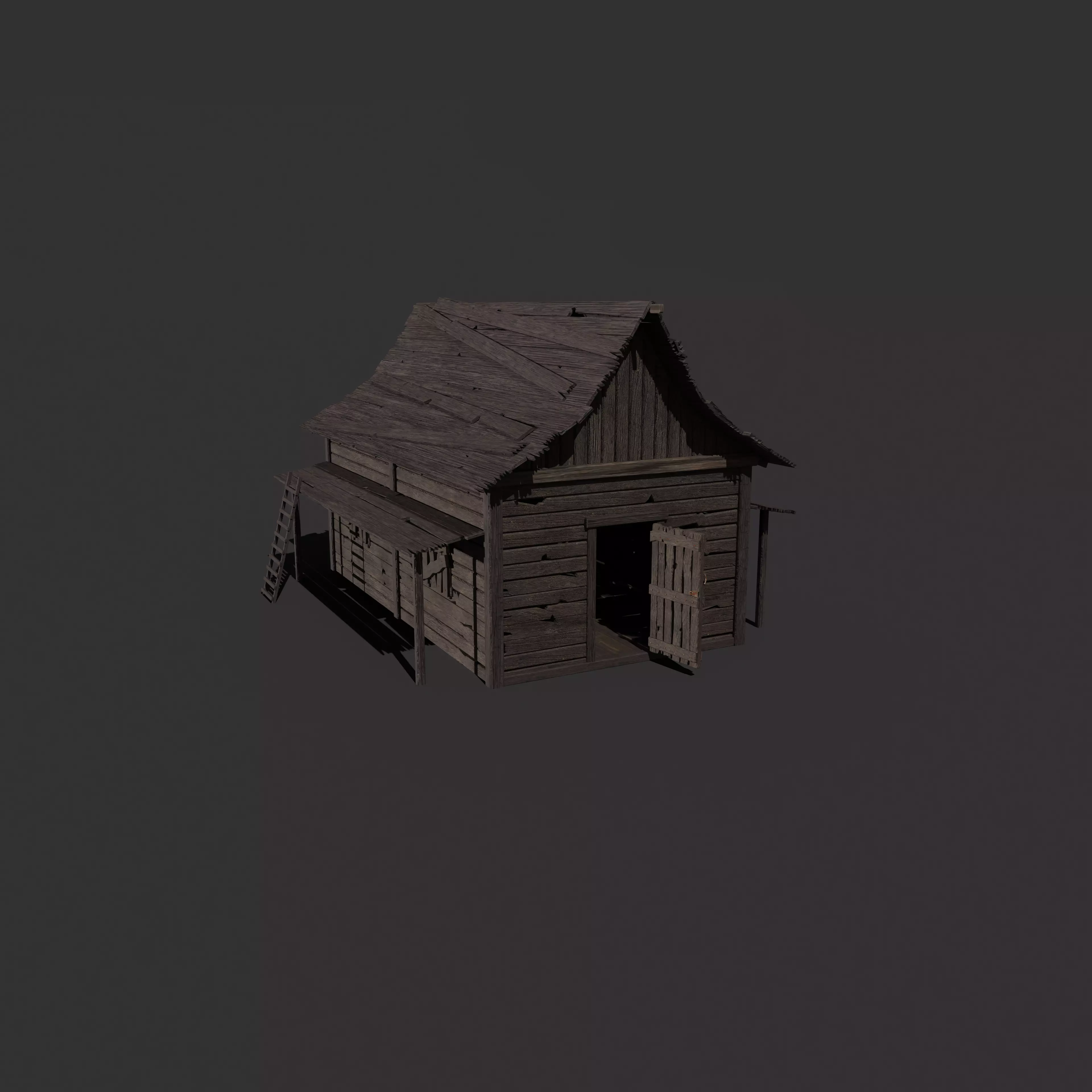 Generic Viking Orc House Pack Low Poly Models Low-poly 3D model_2