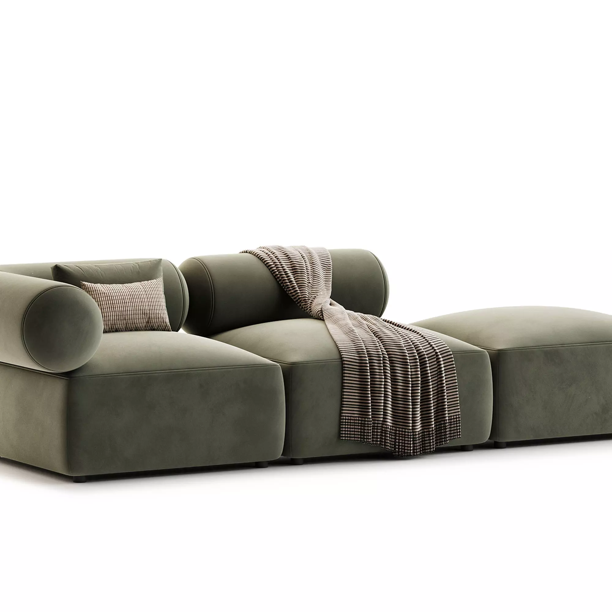 OFFO Modular sofa By Annud 3D model_3