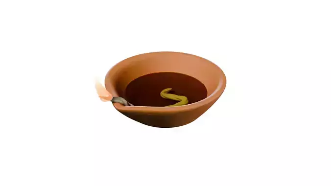 Traditional Diwali Diya Lamp