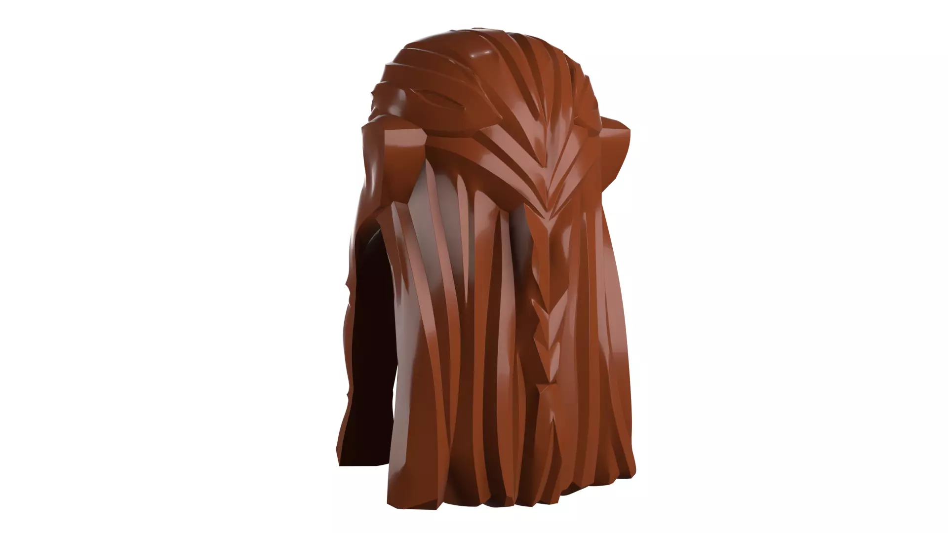Custom3Dprint Minifigure Accessory - Minifigure Hair S2 - 033 3D print model_52