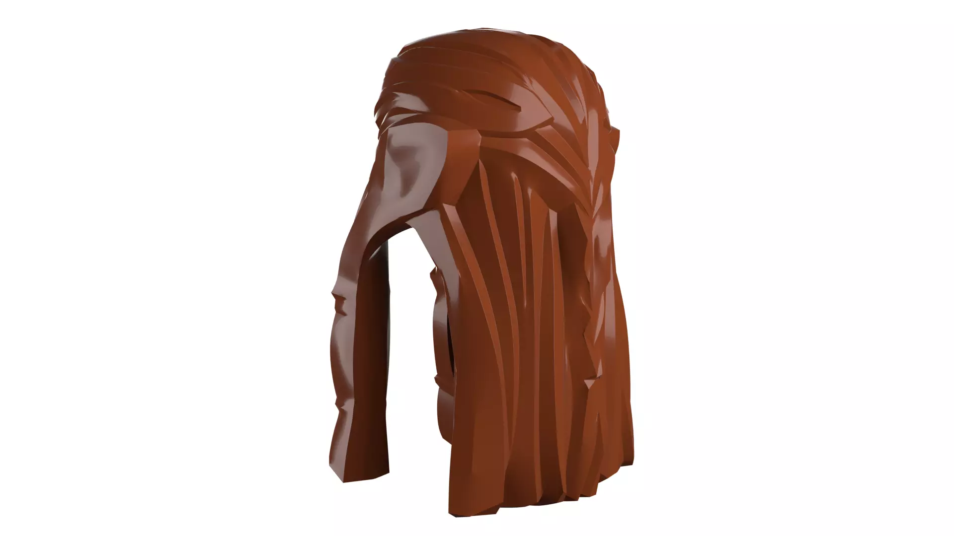 Custom3Dprint Minifigure Accessory - Minifigure Hair S2 - 033 3D print model_57