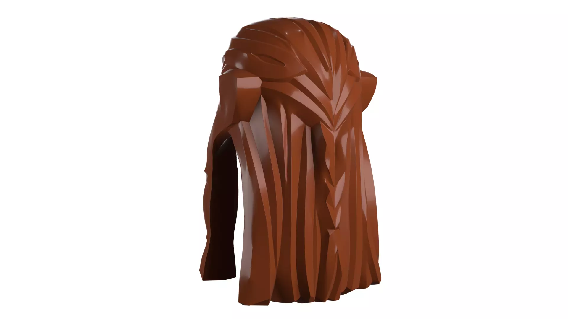 Custom3Dprint Minifigure Accessory - Minifigure Hair S2 - 033 3D print model_53