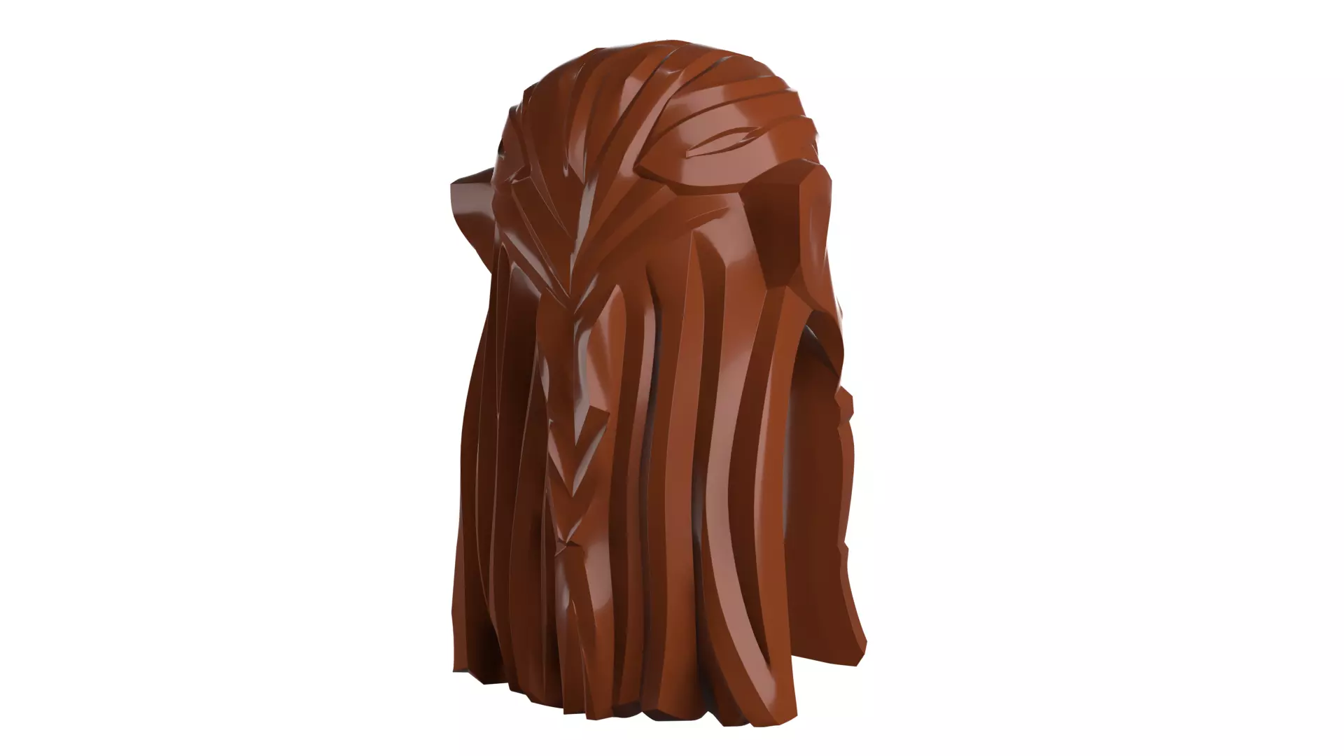 Custom3Dprint Minifigure Accessory - Minifigure Hair S2 - 033 3D print model_39