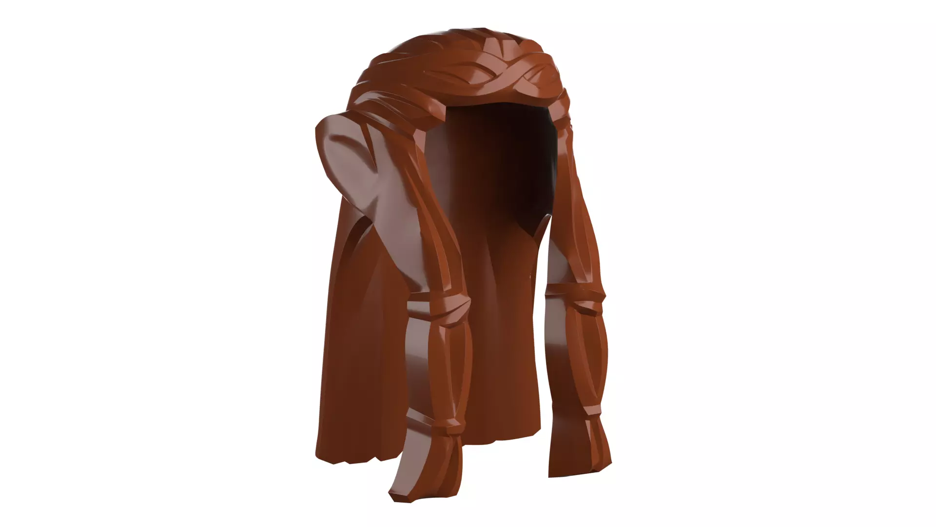 Custom3Dprint Minifigure Accessory - Minifigure Hair S2 - 033 3D print model_10