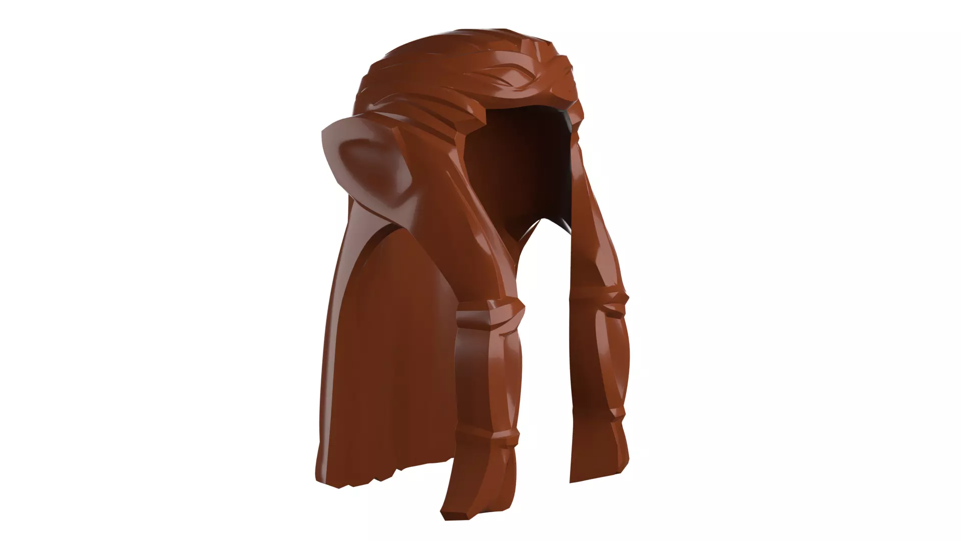 Custom3Dprint Minifigure Accessory - Minifigure Hair S2 - 033 3D print model_14