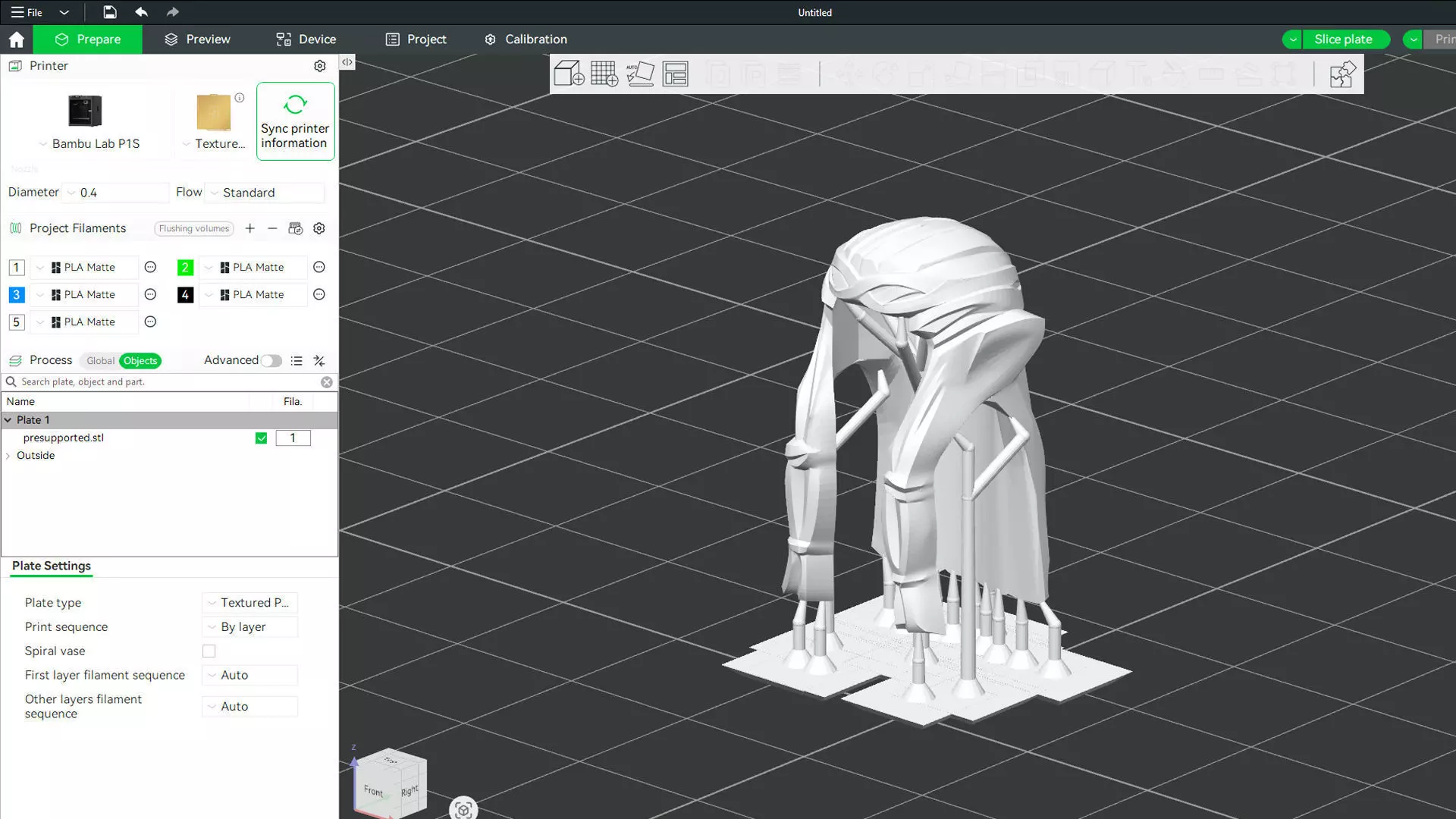 Custom3Dprint Minifigure Accessory - Minifigure Hair S2 - 033 3D print model_3