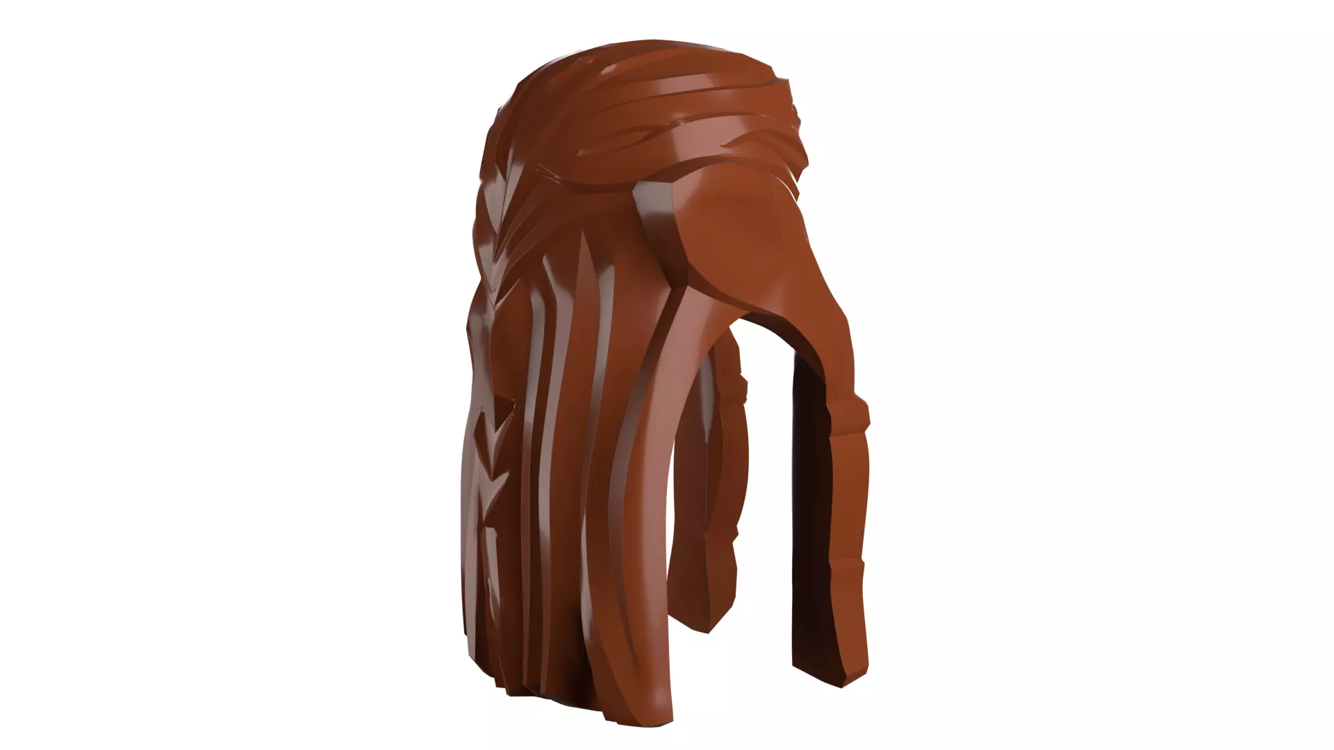 Custom3Dprint Minifigure Accessory - Minifigure Hair S2 - 033 3D print model_32