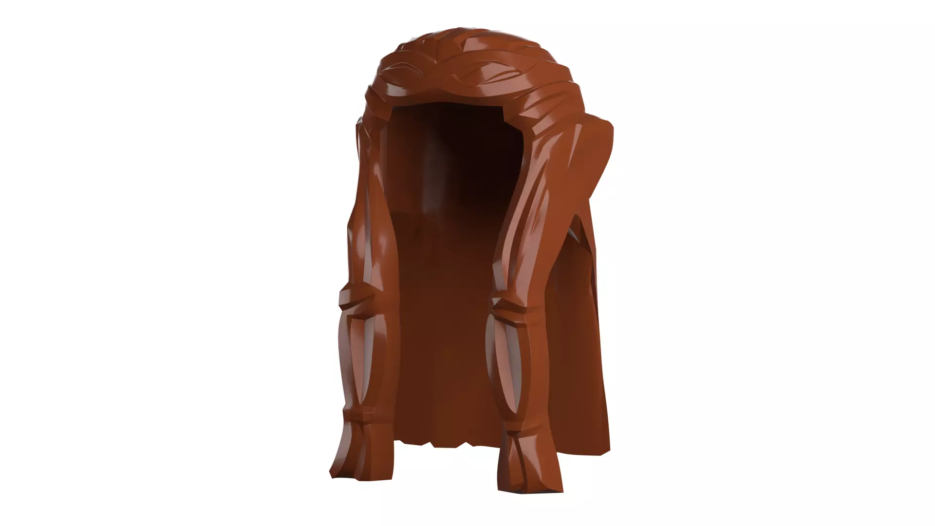 Custom3Dprint Minifigure Accessory - Minifigure Hair S2 - 033 3D print model_83