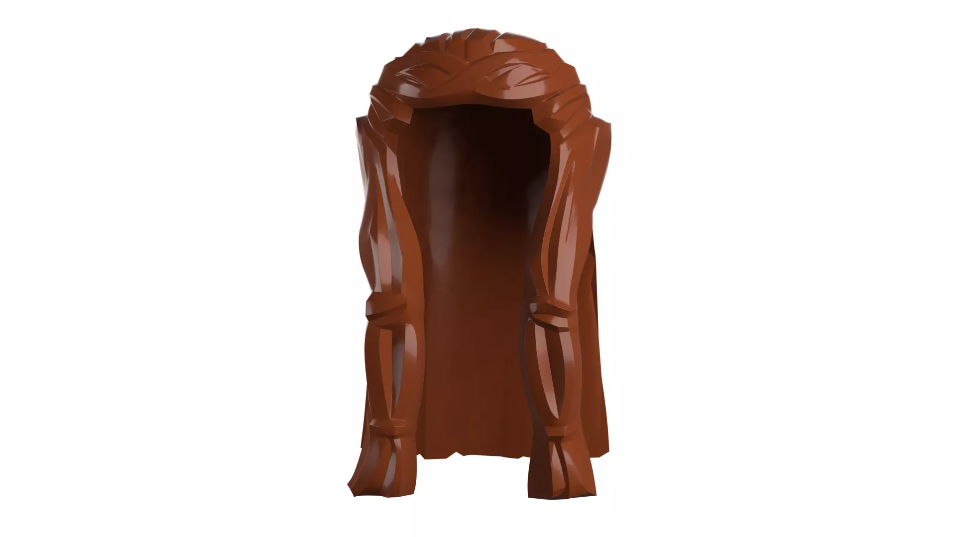 Custom3Dprint Minifigure Accessory - Minifigure Hair S2 - 033 3D print model_86