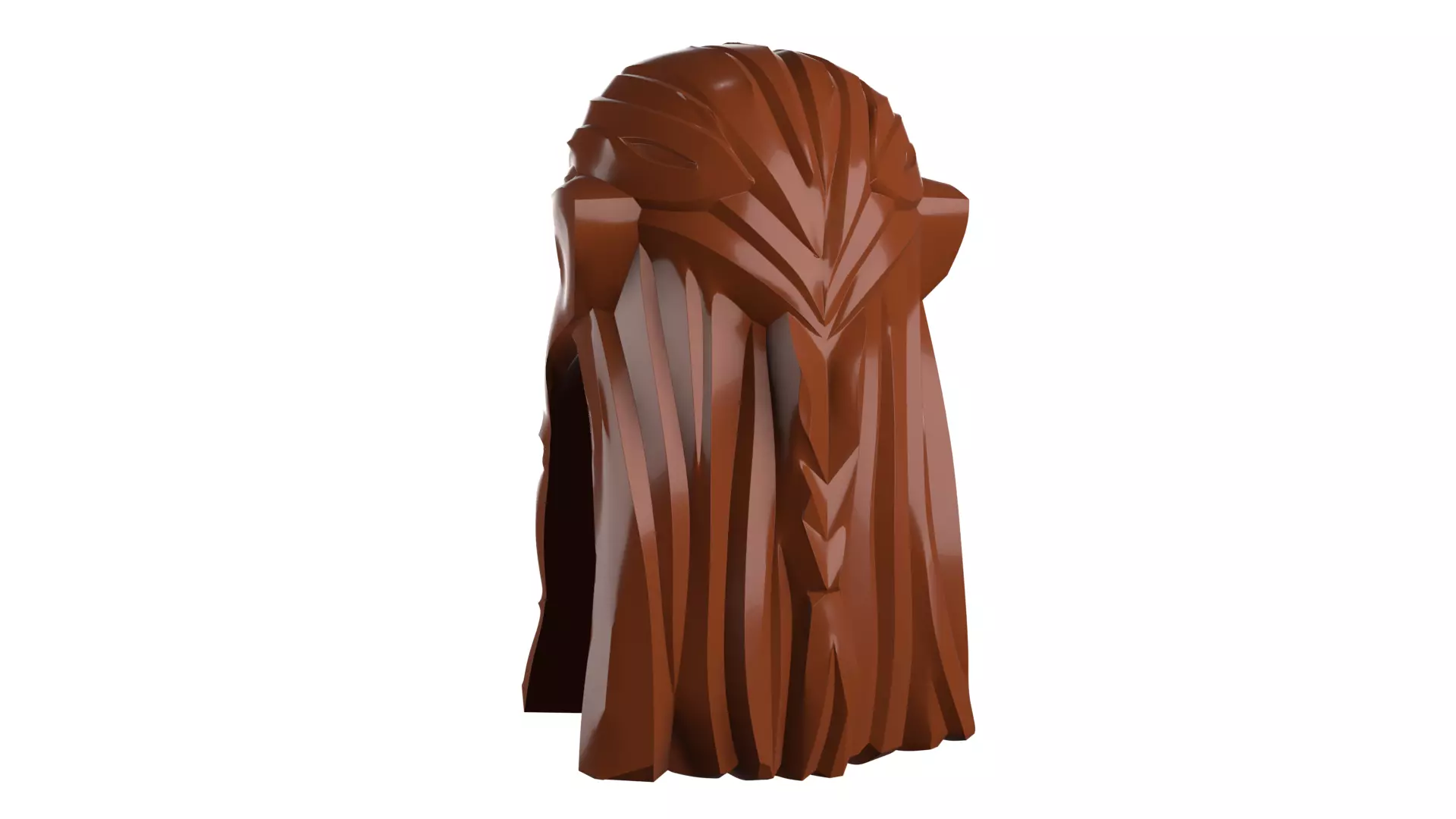 Custom3Dprint Minifigure Accessory - Minifigure Hair S2 - 033 3D print model_51