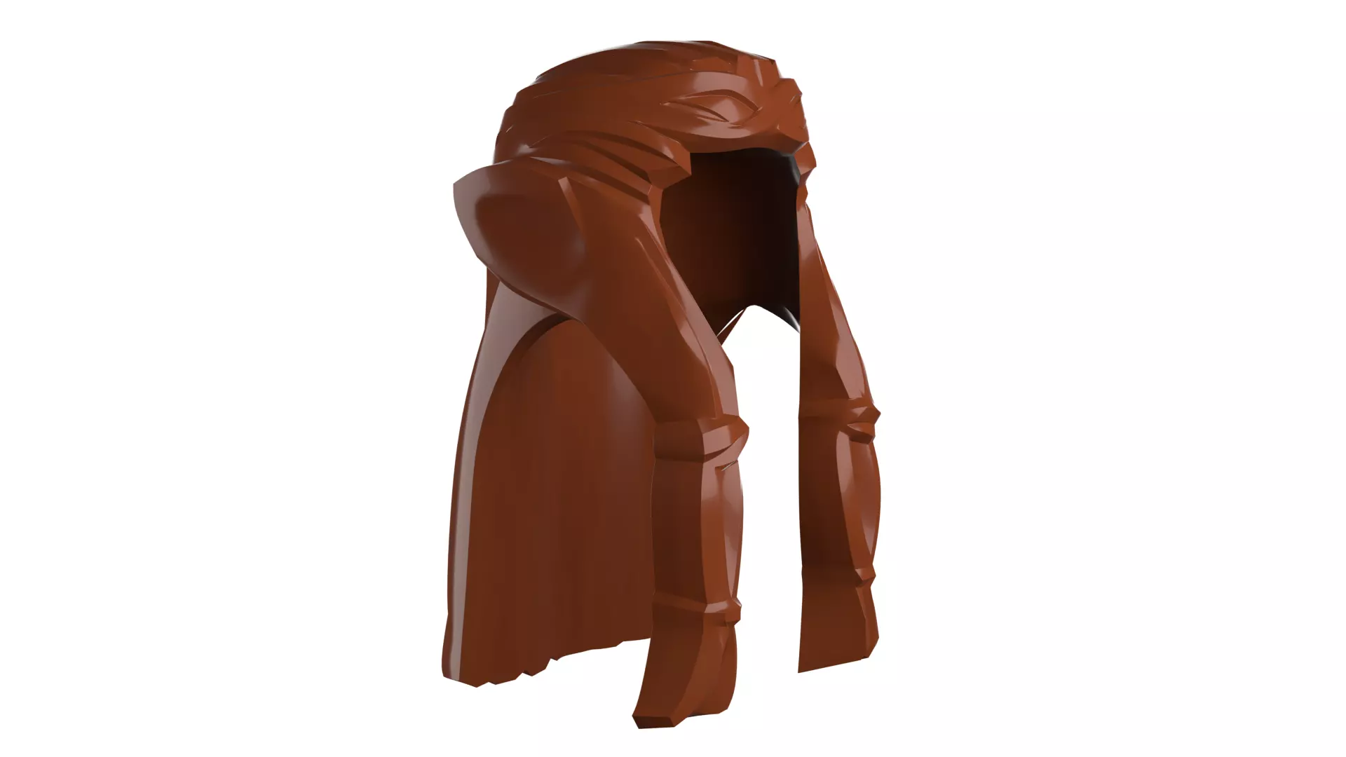 Custom3Dprint Minifigure Accessory - Minifigure Hair S2 - 033 3D print model_15