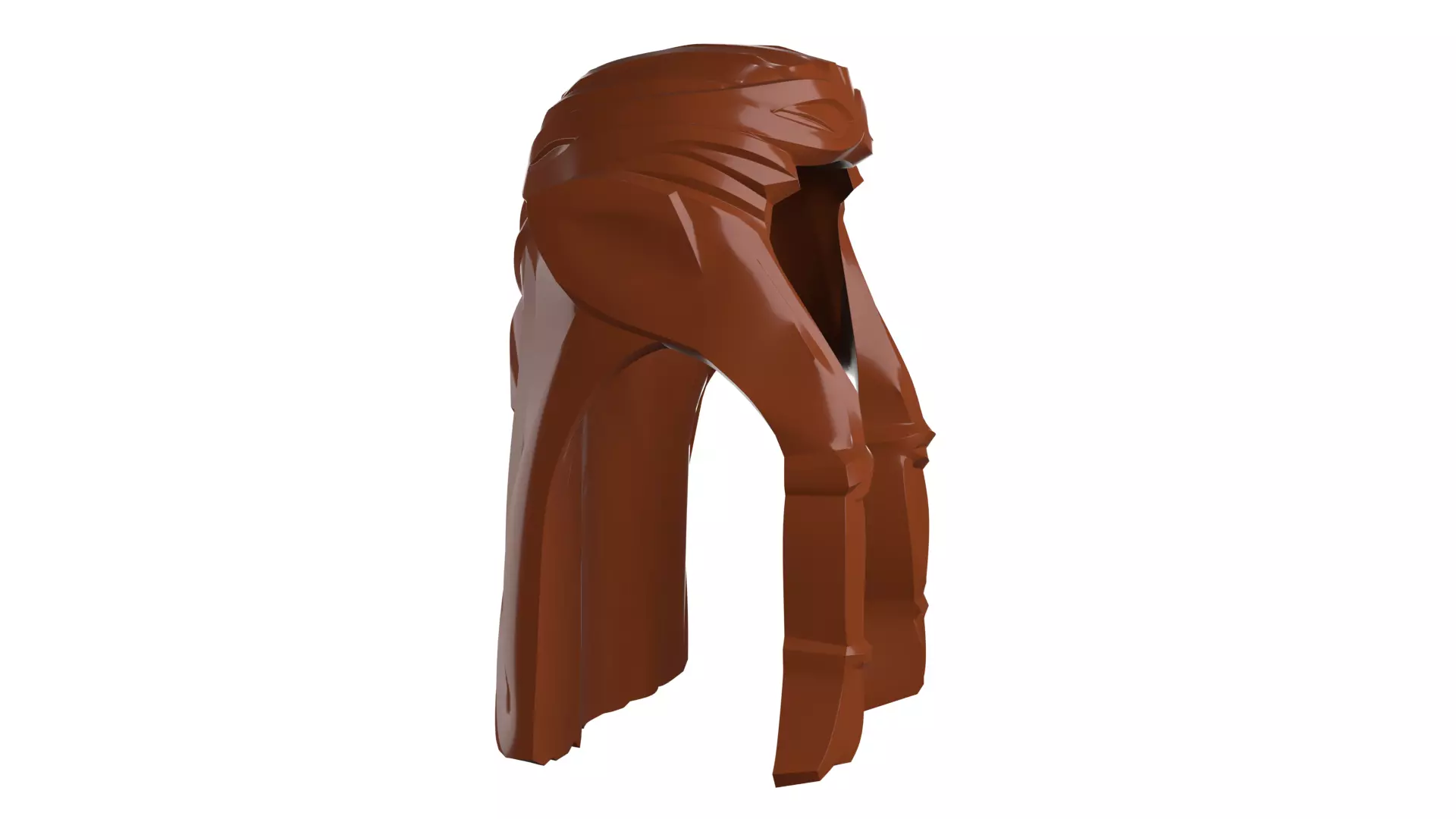 Custom3Dprint Minifigure Accessory - Minifigure Hair S2 - 033 3D print model_20