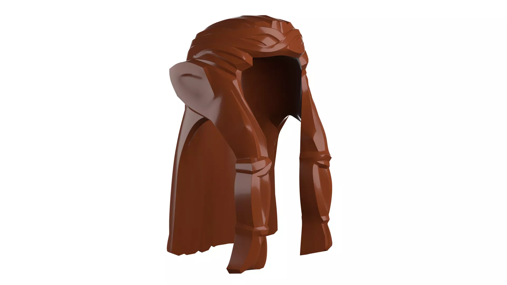 Custom3Dprint Minifigure Accessory - Minifigure Hair S2 - 033 3D print model_13