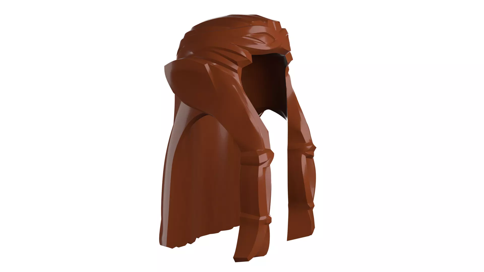 Custom3Dprint Minifigure Accessory - Minifigure Hair S2 - 033 3D print model_16