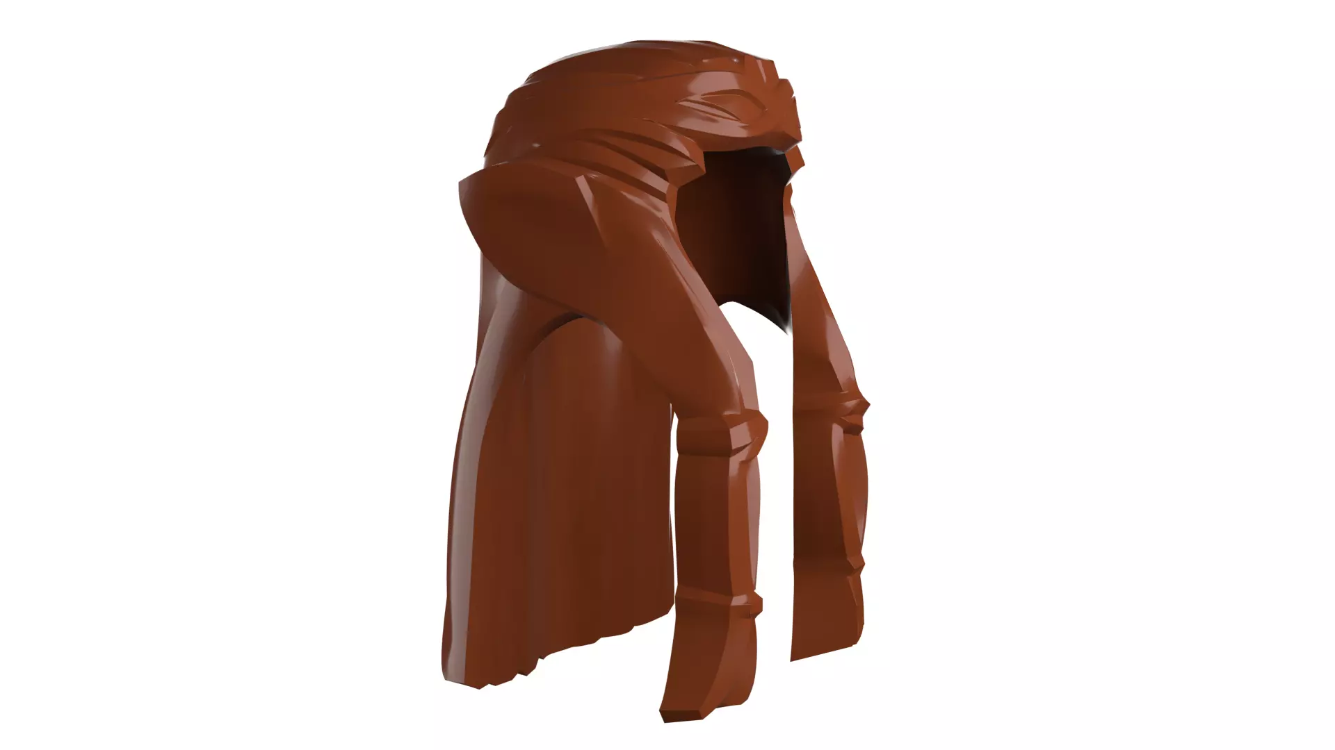 Custom3Dprint Minifigure Accessory - Minifigure Hair S2 - 033 3D print model_17