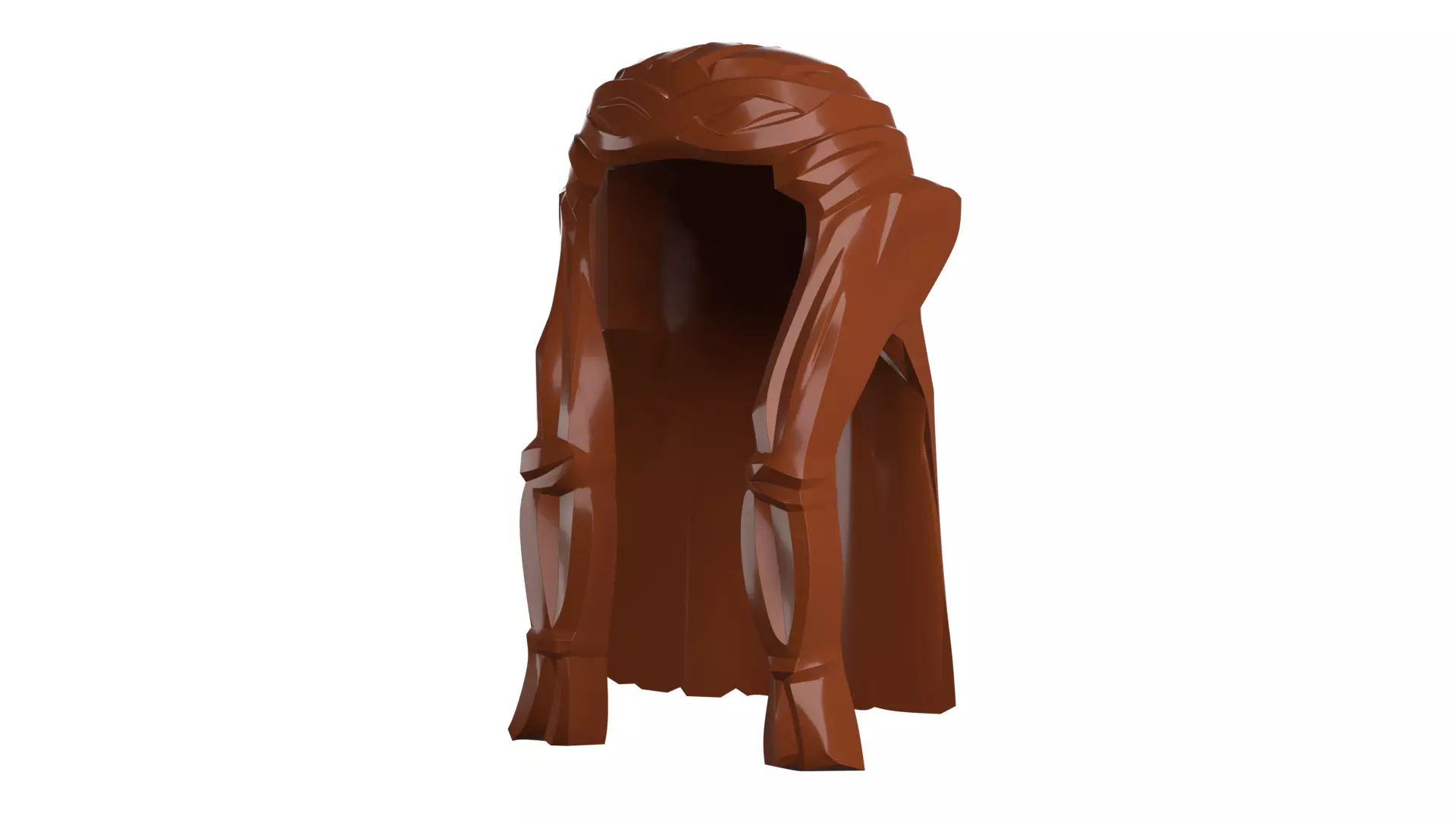 Custom3Dprint Minifigure Accessory - Minifigure Hair S2 - 033 3D print model_82