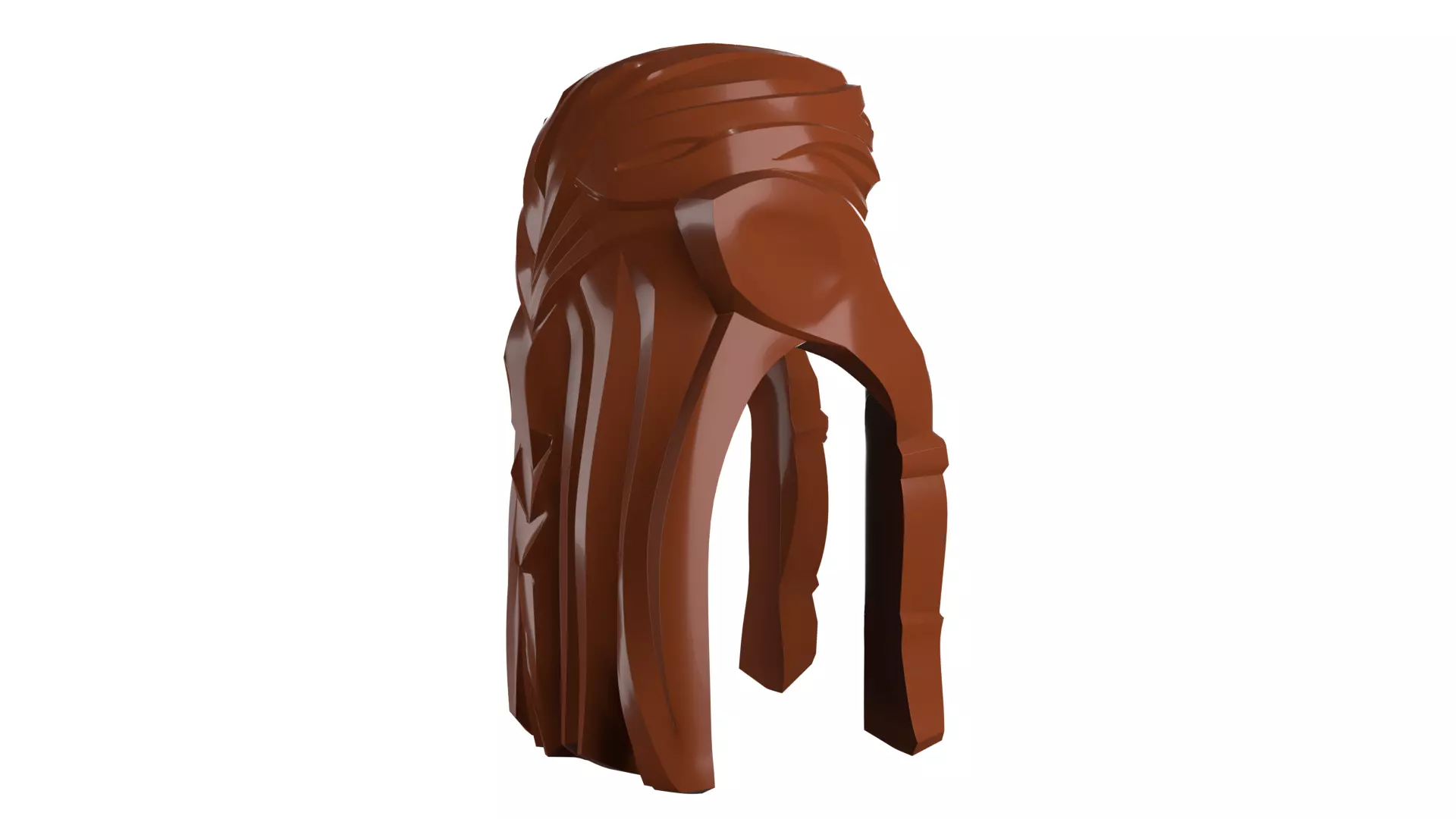 Custom3Dprint Minifigure Accessory - Minifigure Hair S2 - 033 3D print model_31