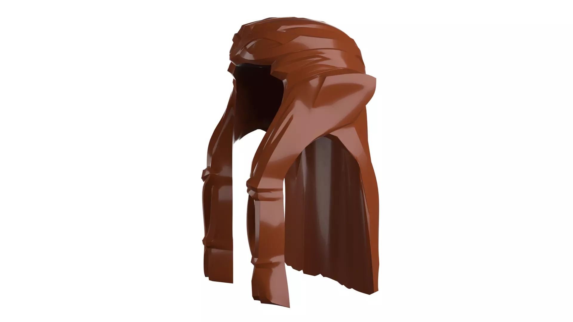 Custom3Dprint Minifigure Accessory - Minifigure Hair S2 - 033 3D print model_74