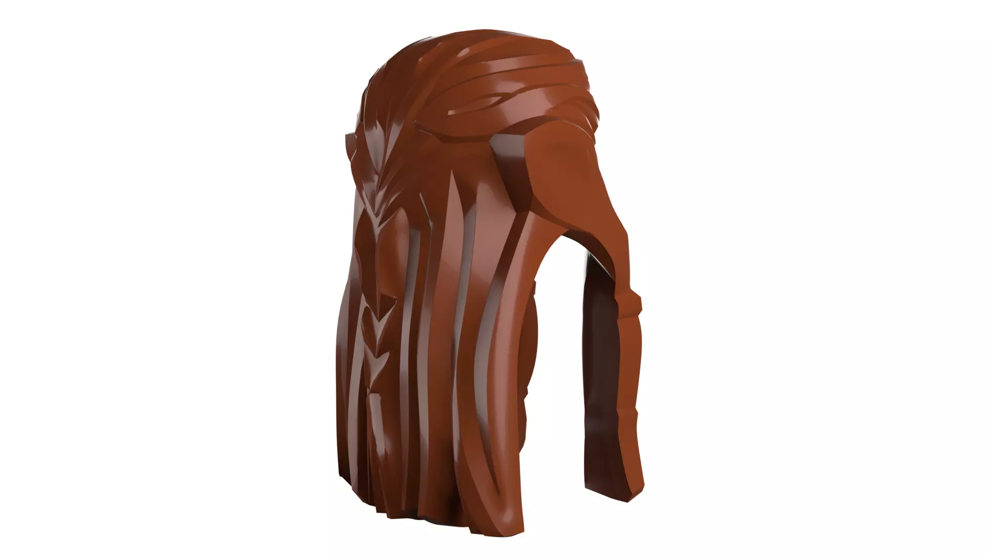 Custom3Dprint Minifigure Accessory - Minifigure Hair S2 - 033 3D print model_34