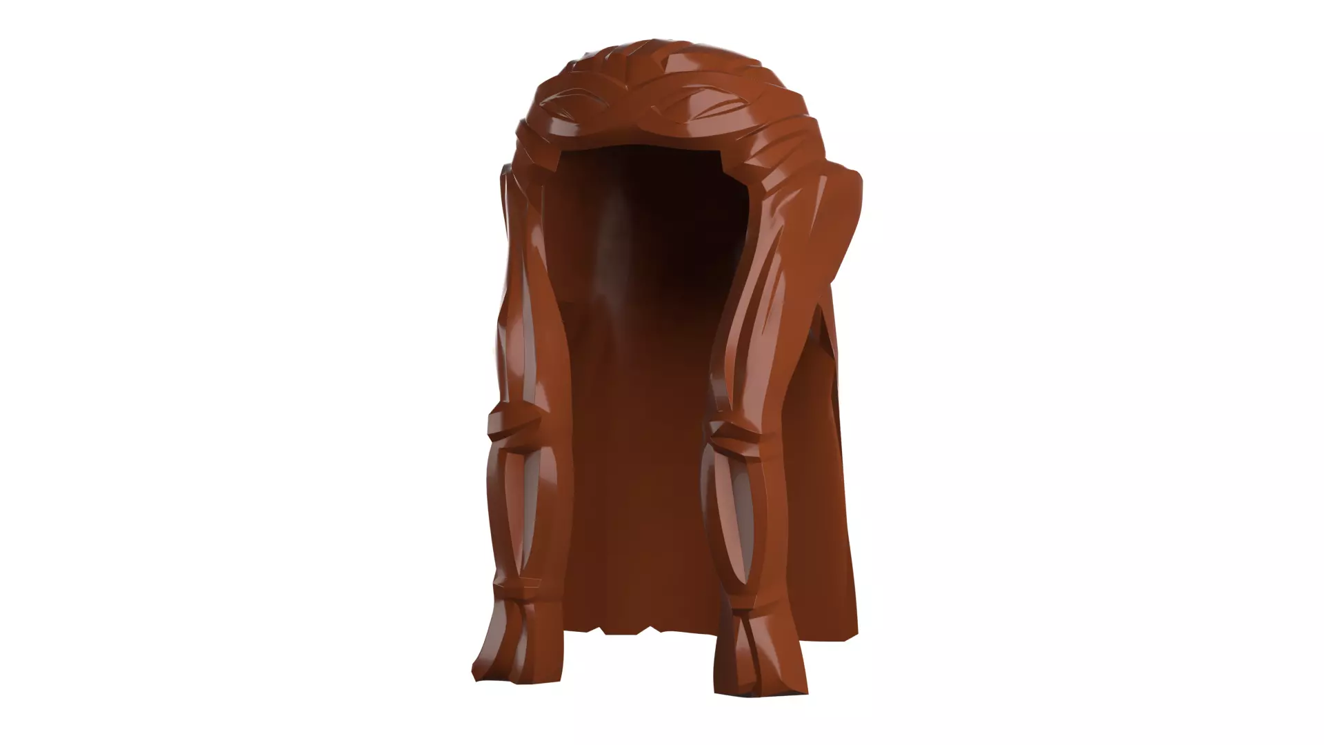 Custom3Dprint Minifigure Accessory - Minifigure Hair S2 - 033 3D print model_84