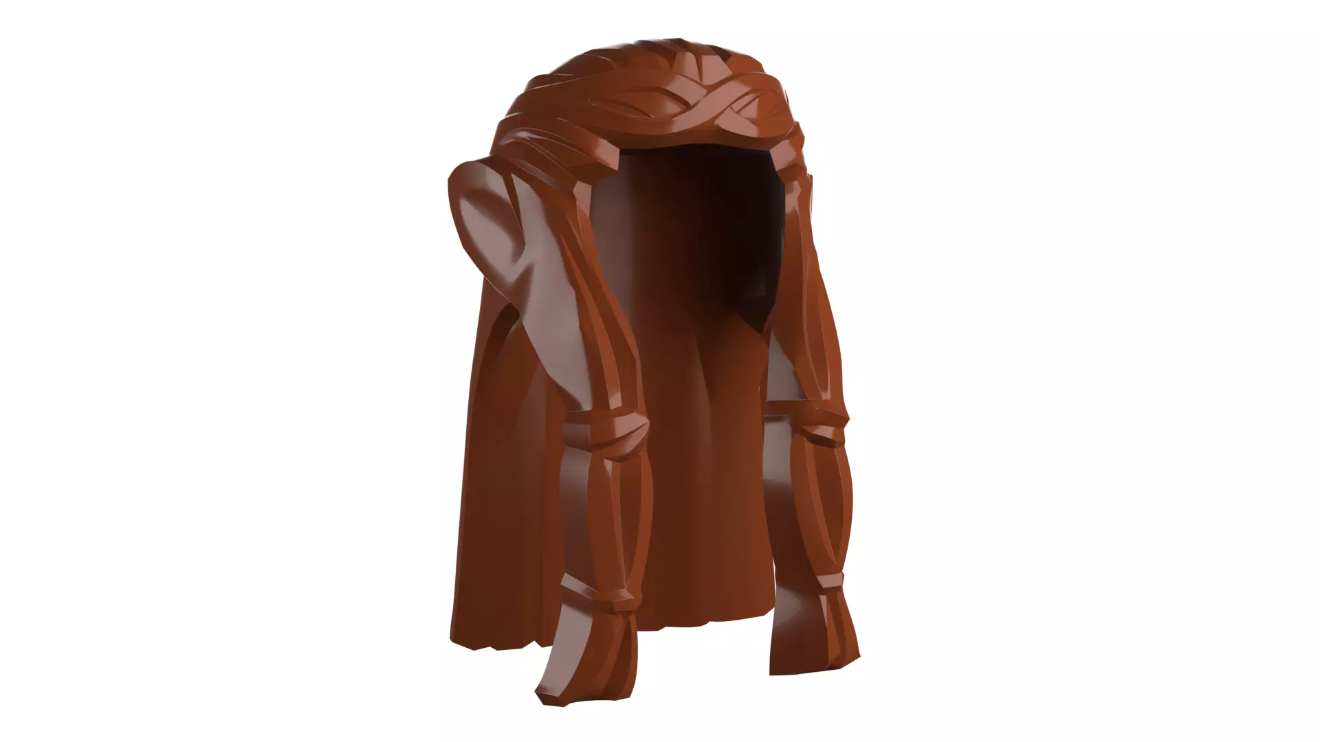 Custom3Dprint Minifigure Accessory - Minifigure Hair S2 - 033 3D print model_9