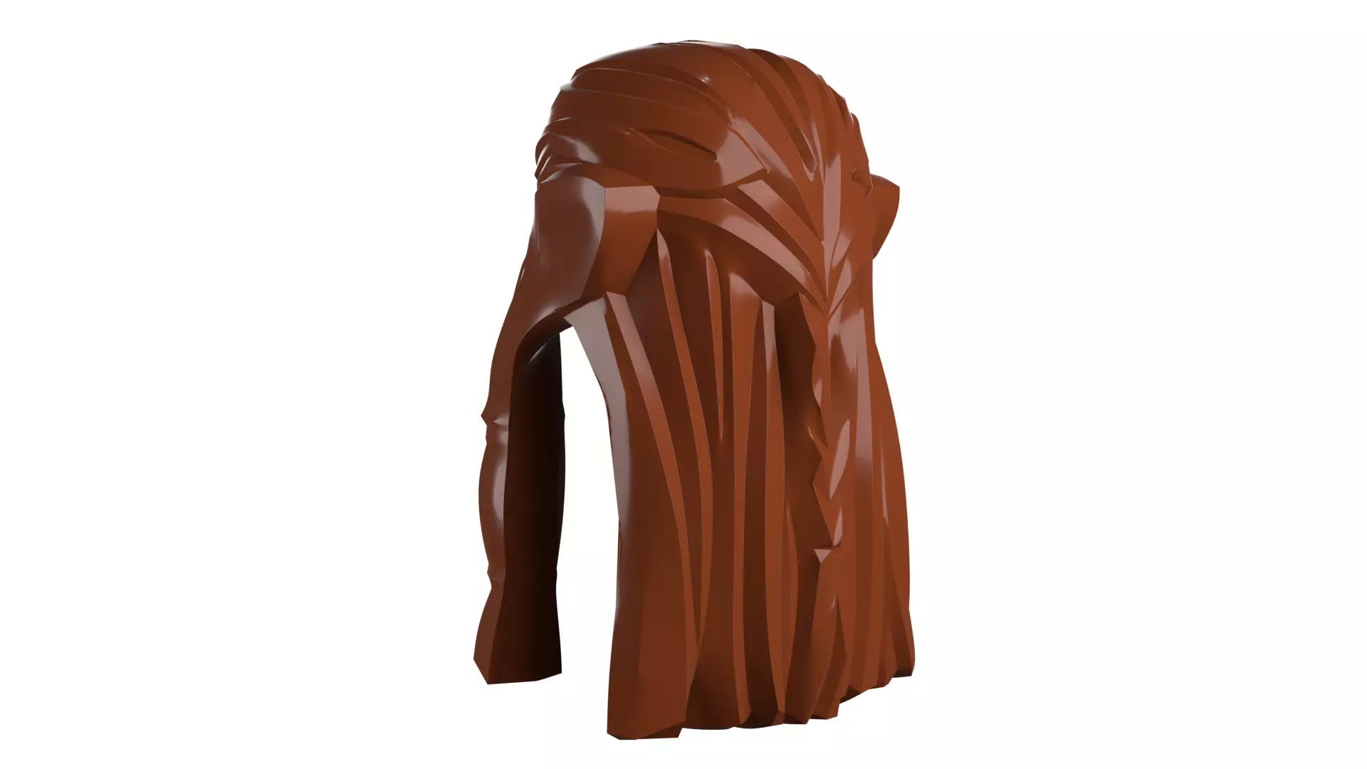 Custom3Dprint Minifigure Accessory - Minifigure Hair S2 - 033 3D print model_55