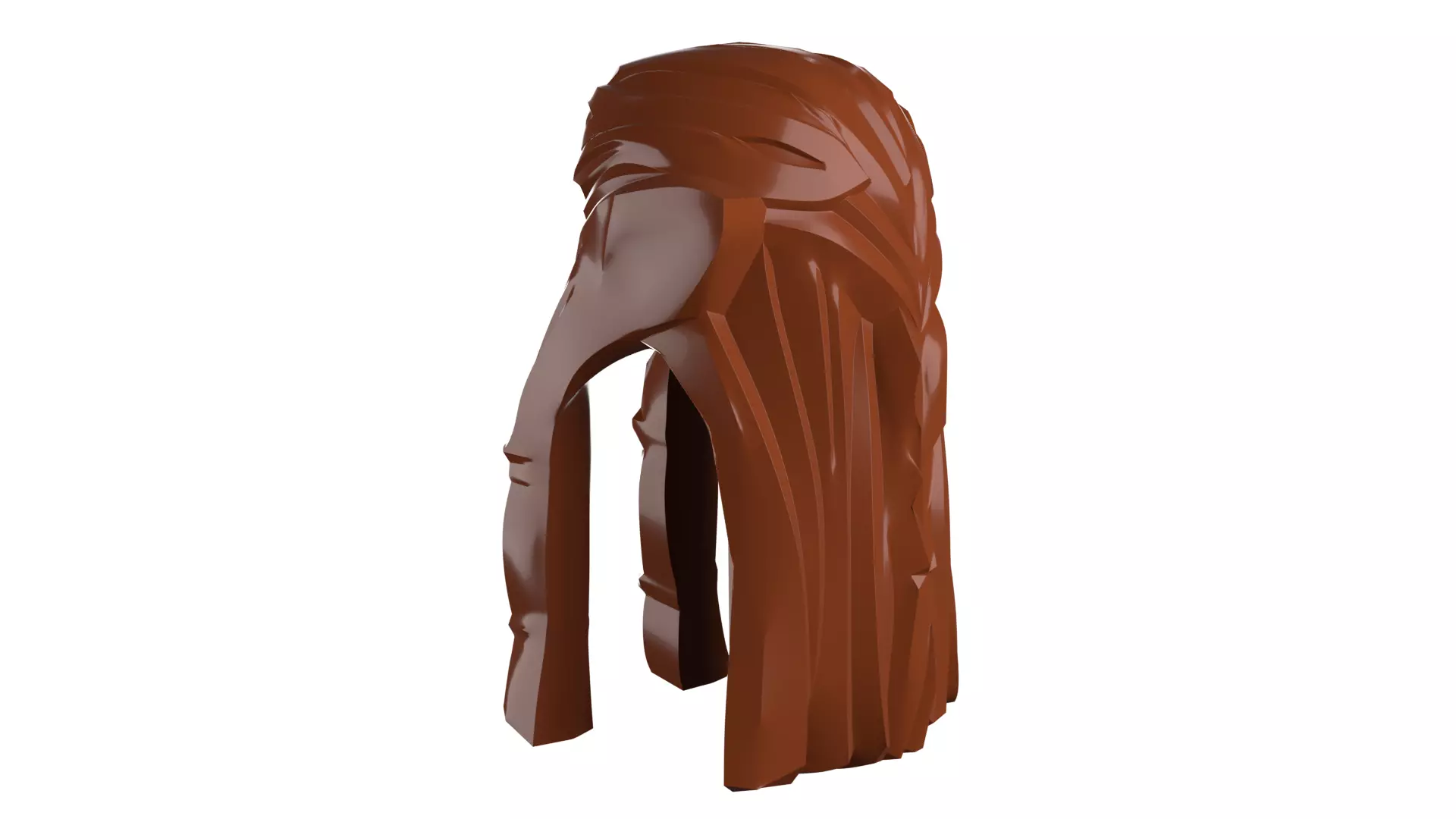 Custom3Dprint Minifigure Accessory - Minifigure Hair S2 - 033 3D print model_59
