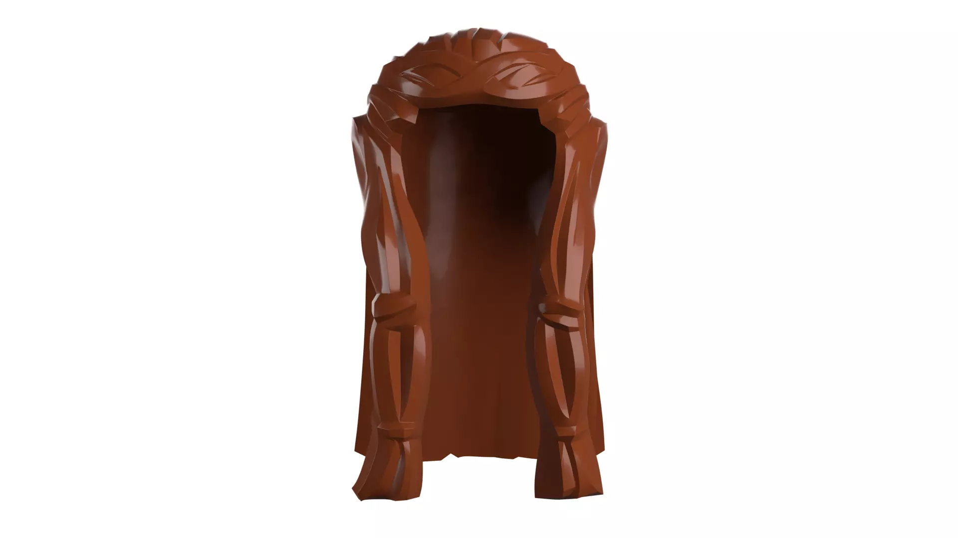 Custom3Dprint Minifigure Accessory - Minifigure Hair S2 - 033 3D print model_87