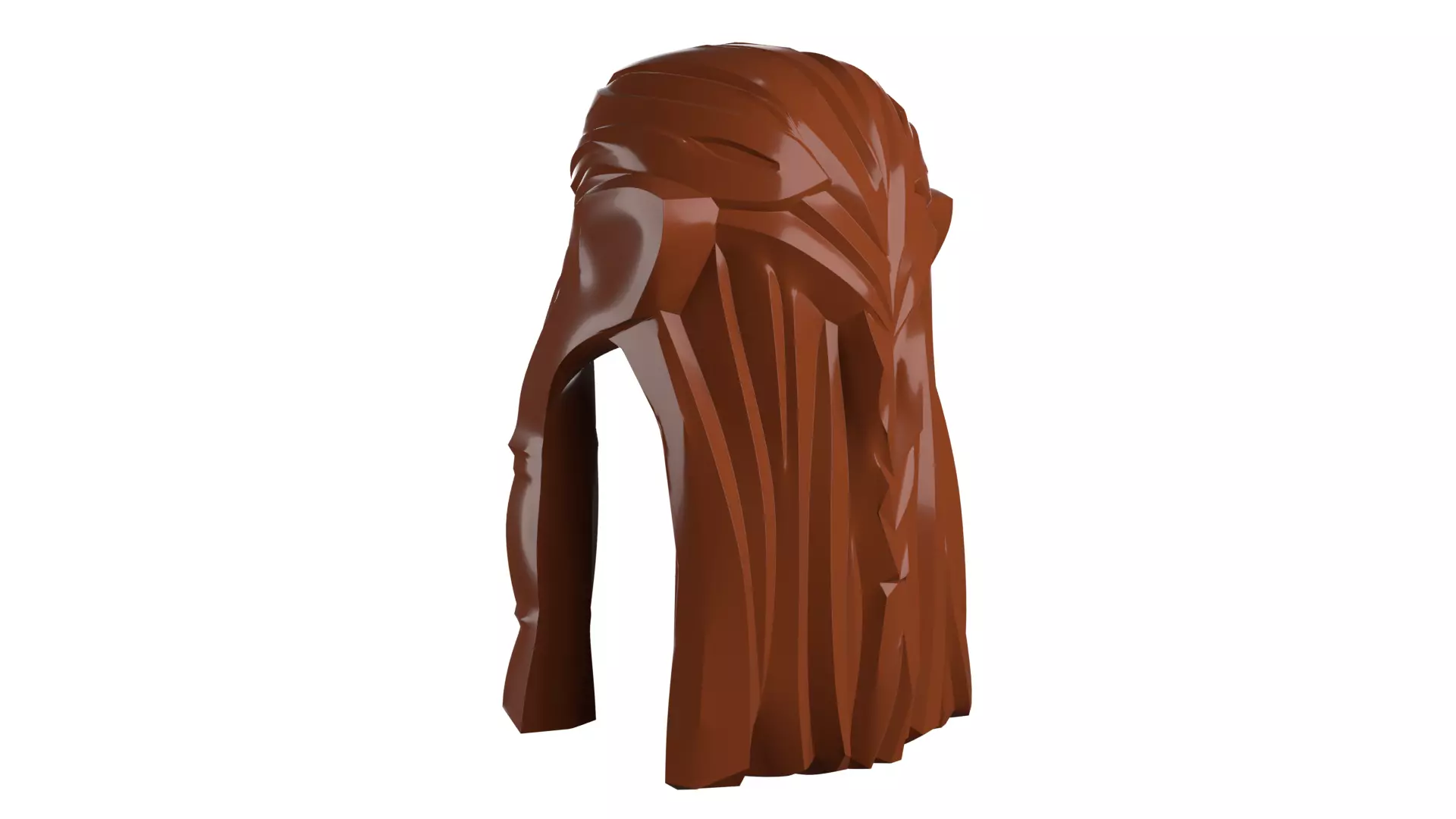 Custom3Dprint Minifigure Accessory - Minifigure Hair S2 - 033 3D print model_56