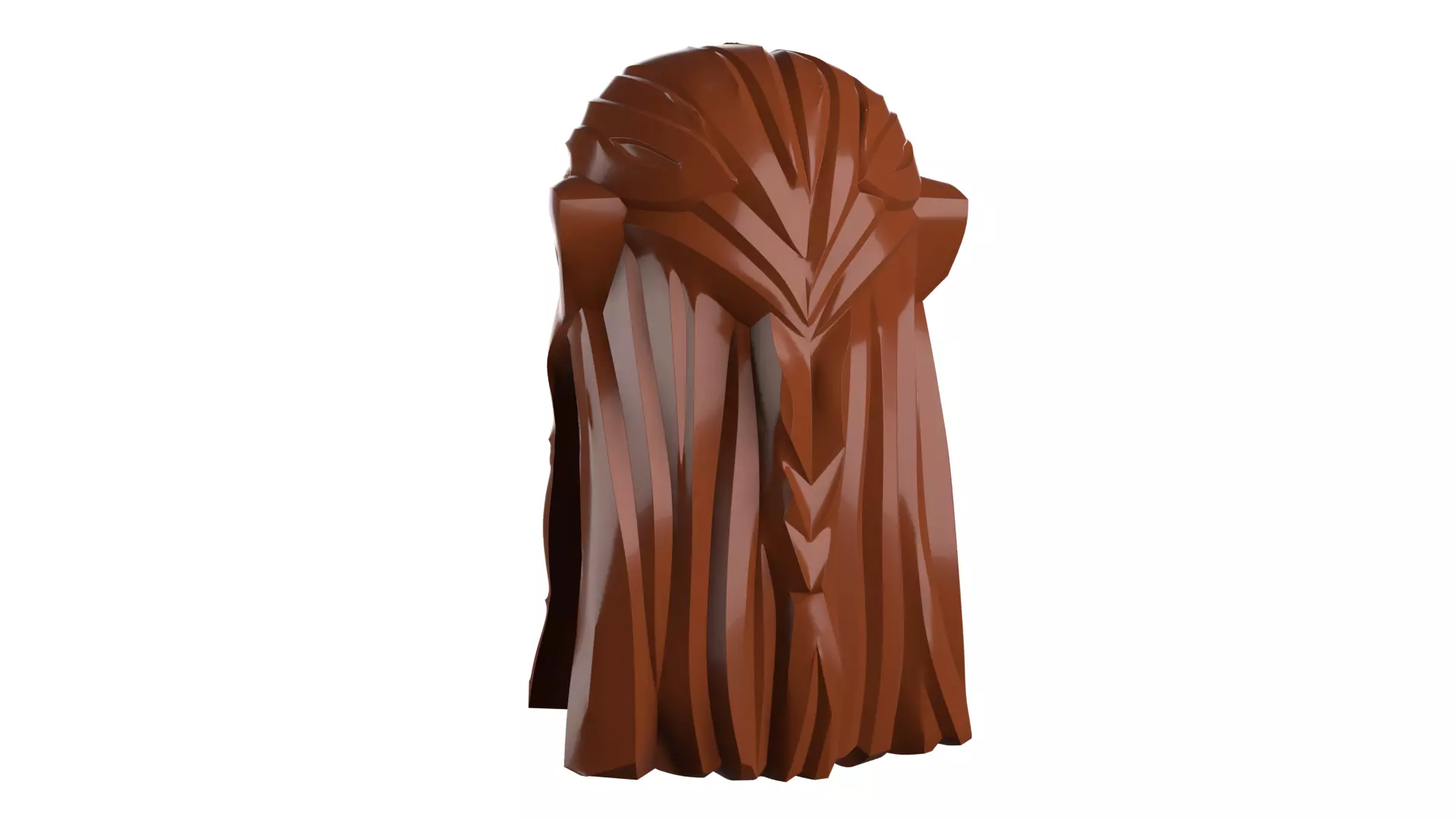 Custom3Dprint Minifigure Accessory - Minifigure Hair S2 - 033 3D print model_50