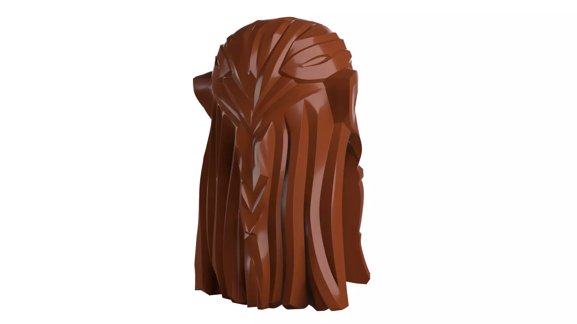 Custom3Dprint Minifigure Accessory - Minifigure Hair S2 - 033 3D print model_40