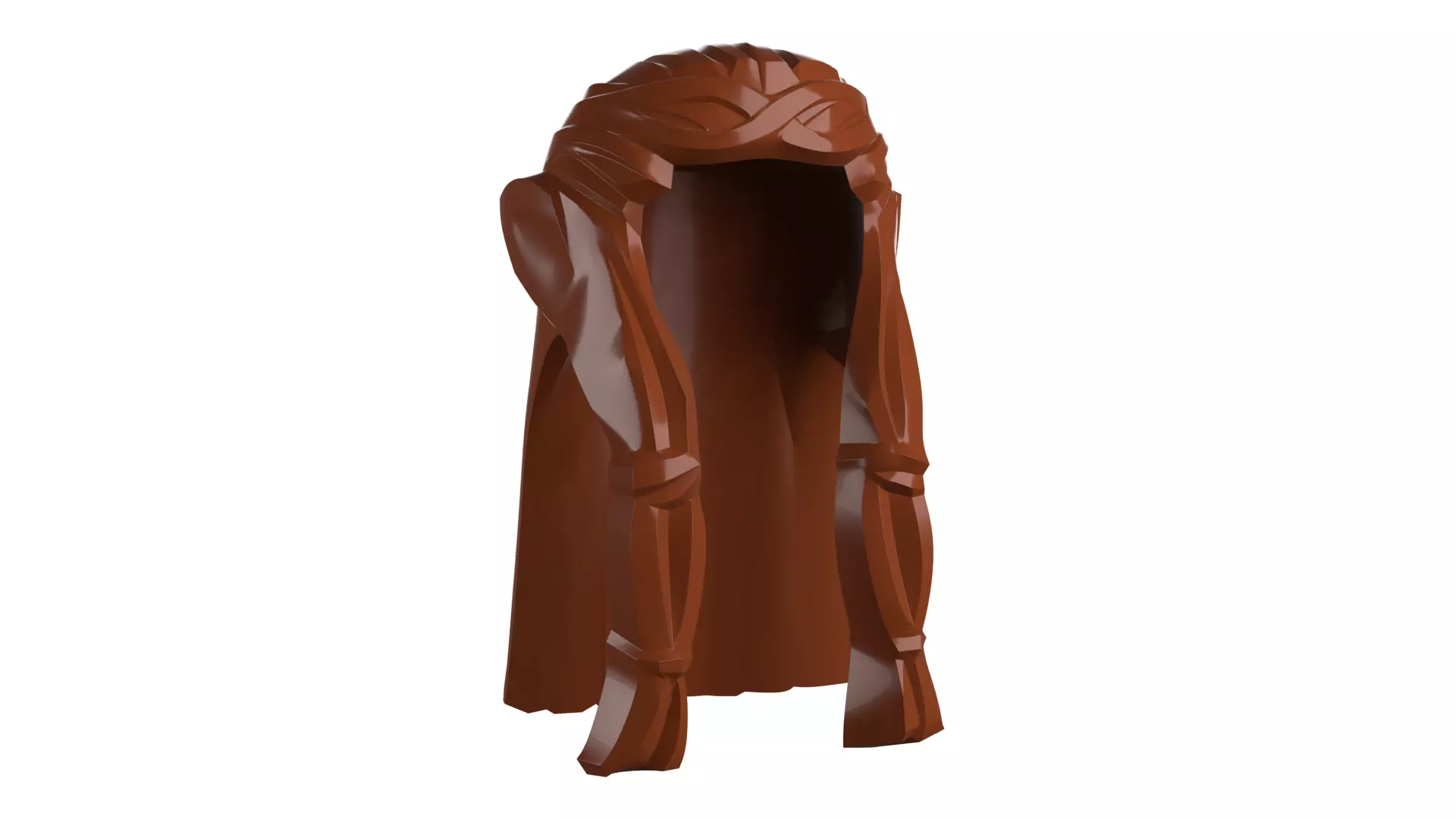 Custom3Dprint Minifigure Accessory - Minifigure Hair S2 - 033 3D print model_8