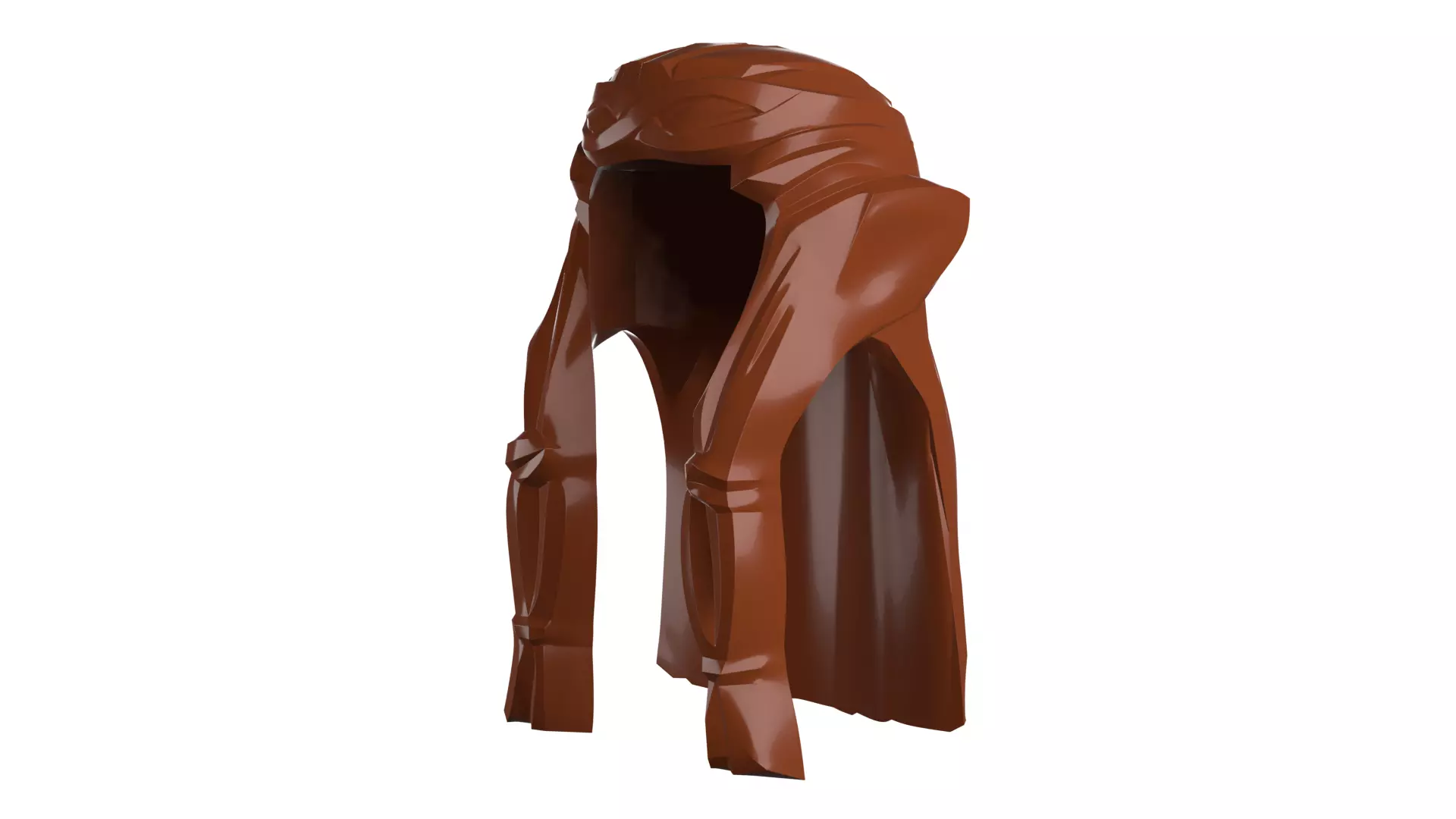 Custom3Dprint Minifigure Accessory - Minifigure Hair S2 - 033 3D print model_78