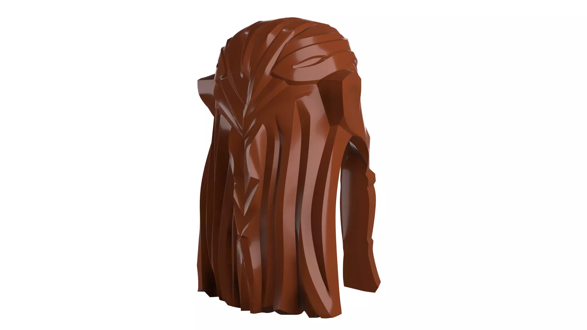 Custom3Dprint Minifigure Accessory - Minifigure Hair S2 - 033 3D print model_38