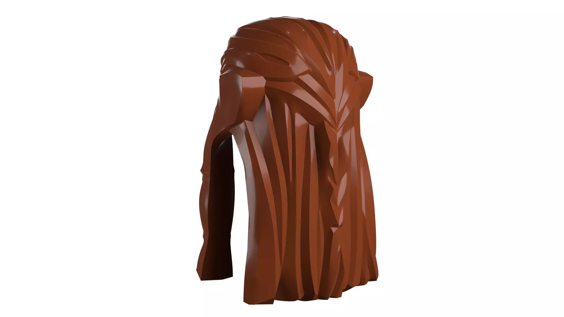 Custom3Dprint Minifigure Accessory - Minifigure Hair S2 - 033 3D print model_54